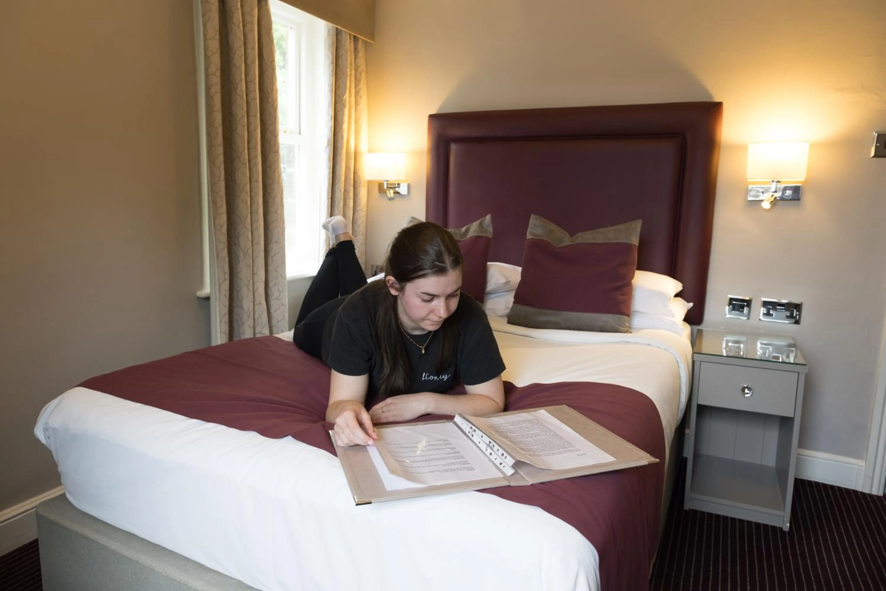 Bedroom, Bed in Cubley Hall