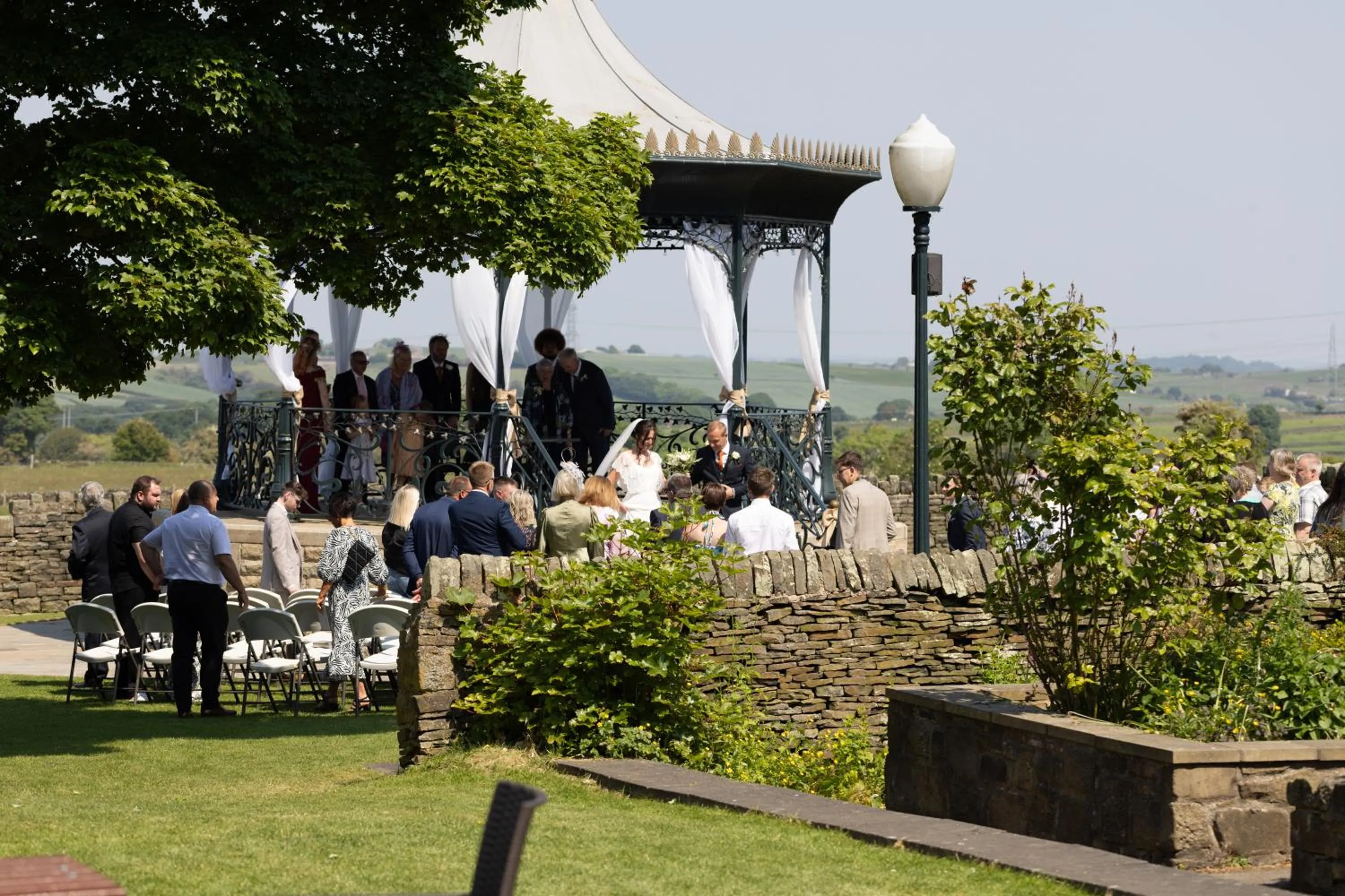 Garden in Cubley Hall