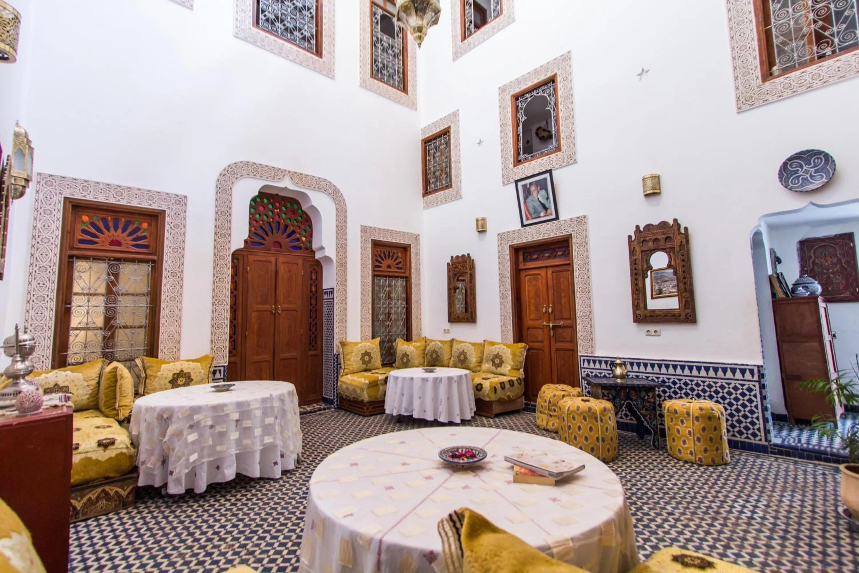 Patio in Riad Dar Bab Guissa