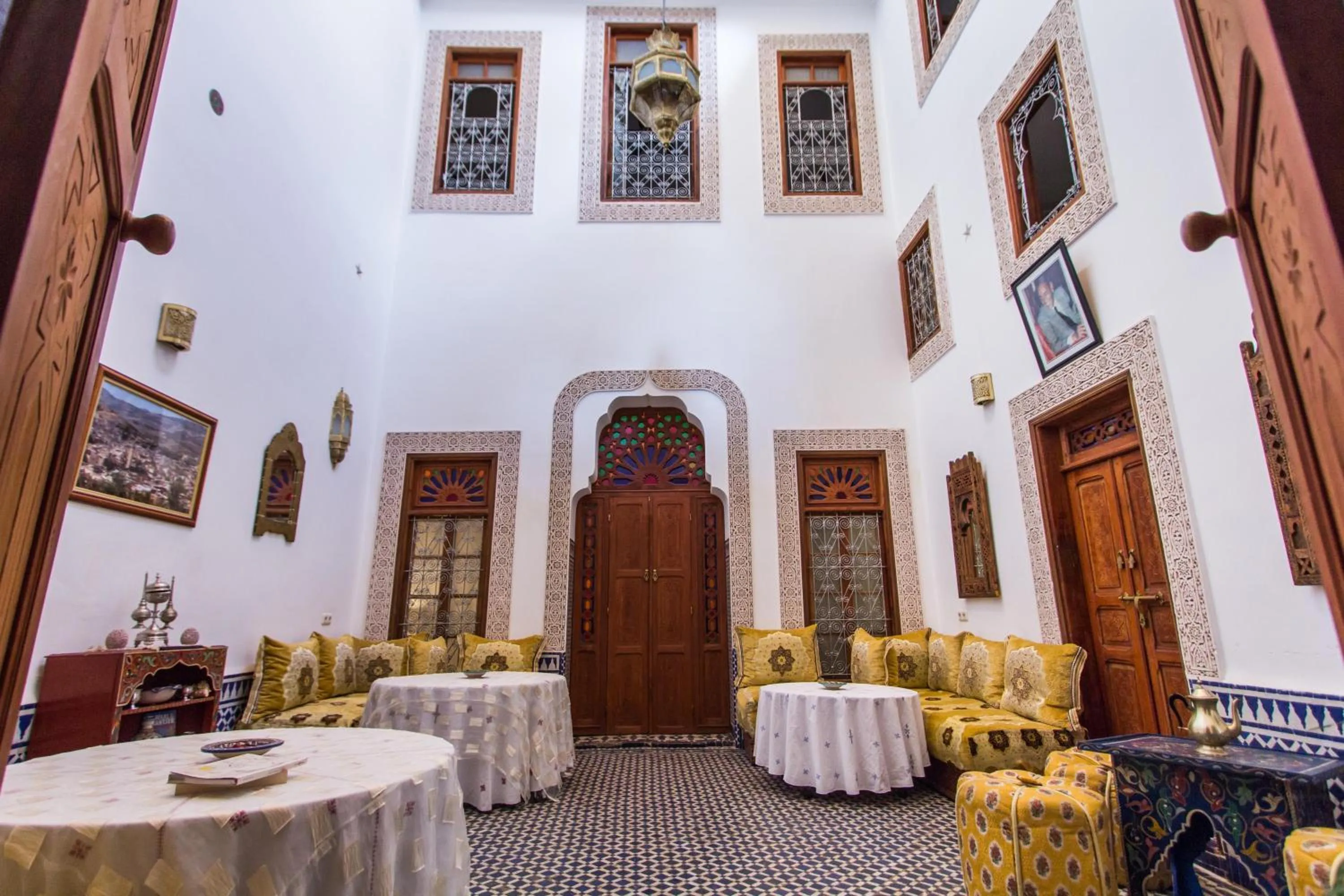 Patio in Riad Dar Bab Guissa