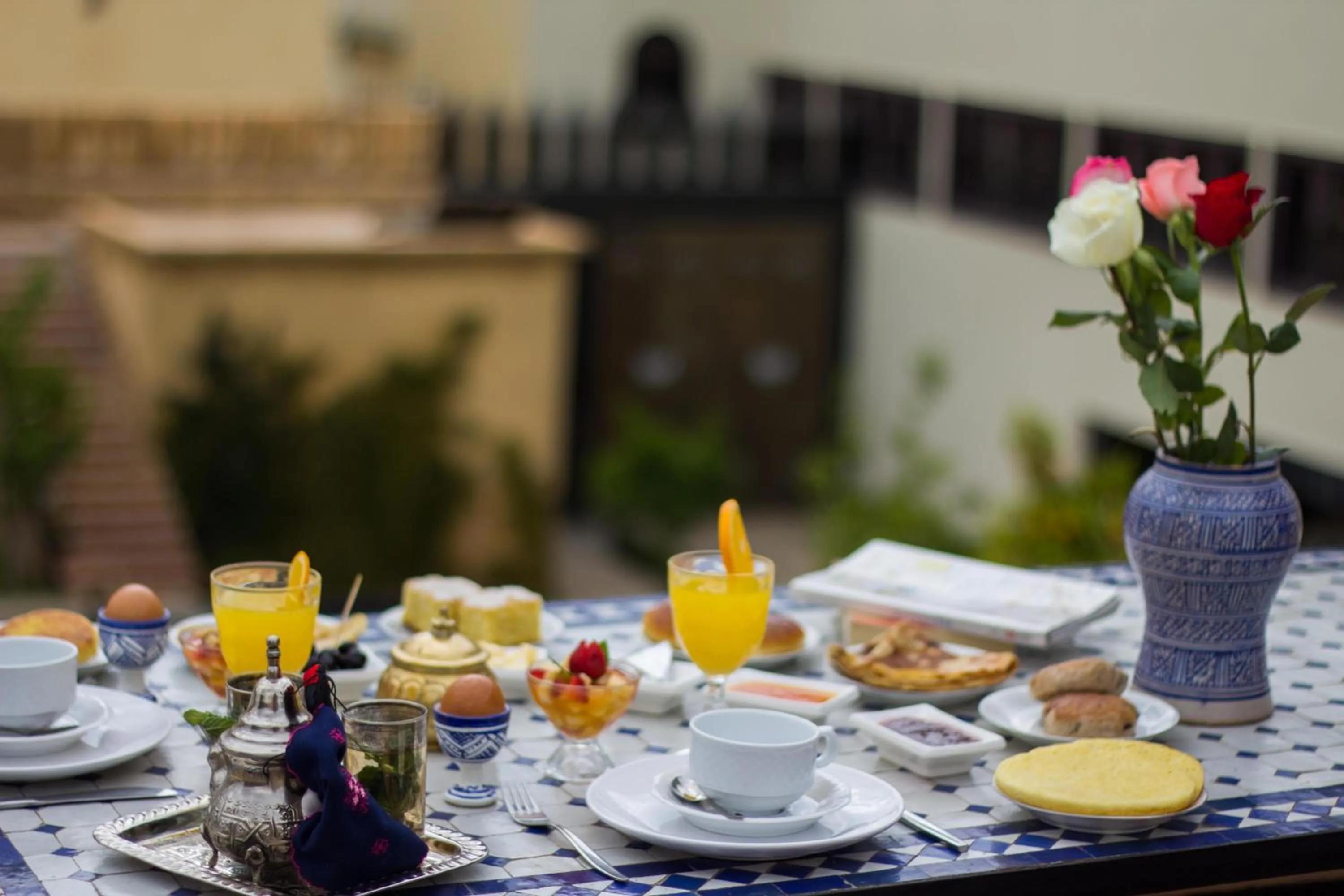 Restaurant/places to eat in Riad Dar Bab Guissa