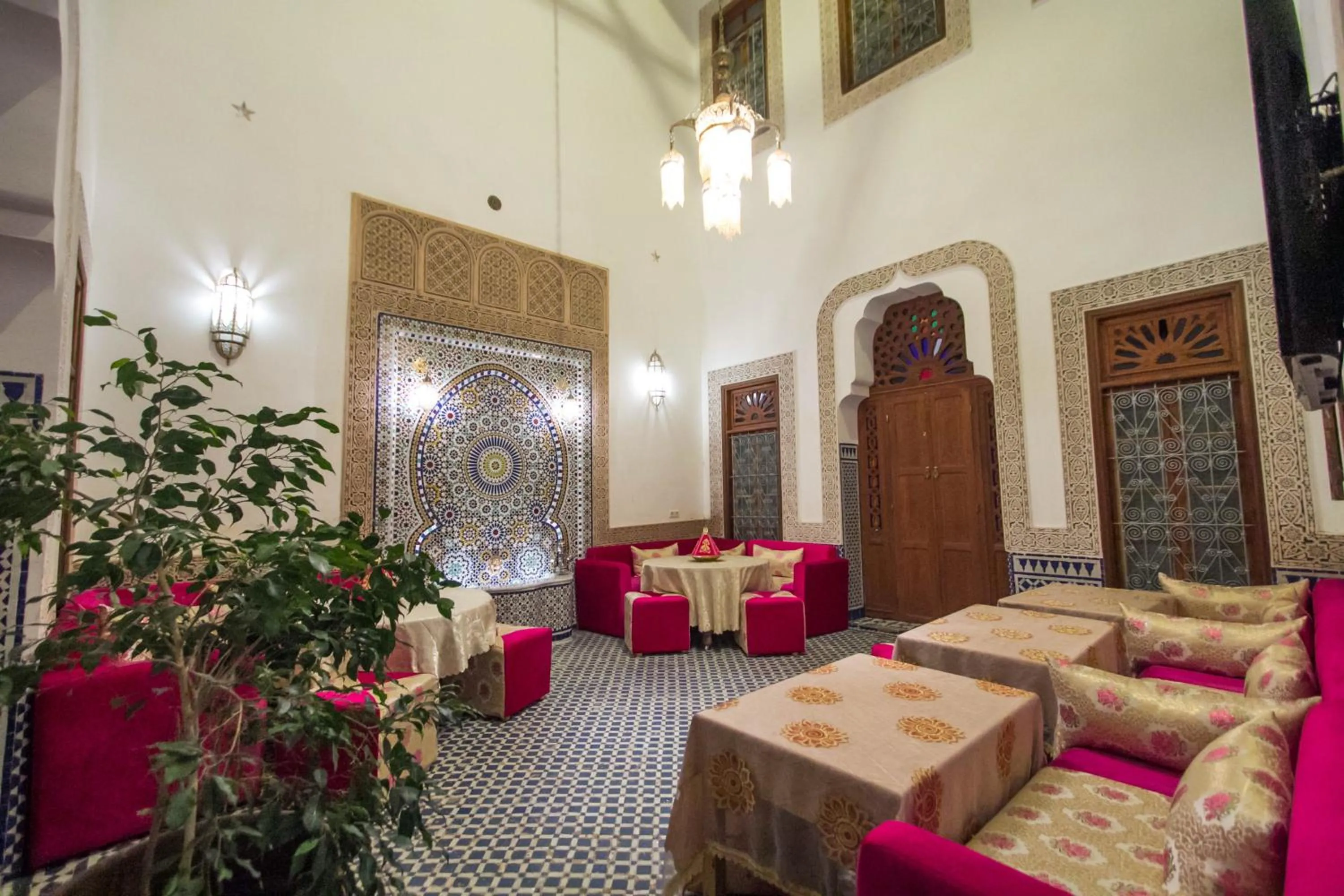 Patio in Riad Dar Bab Guissa
