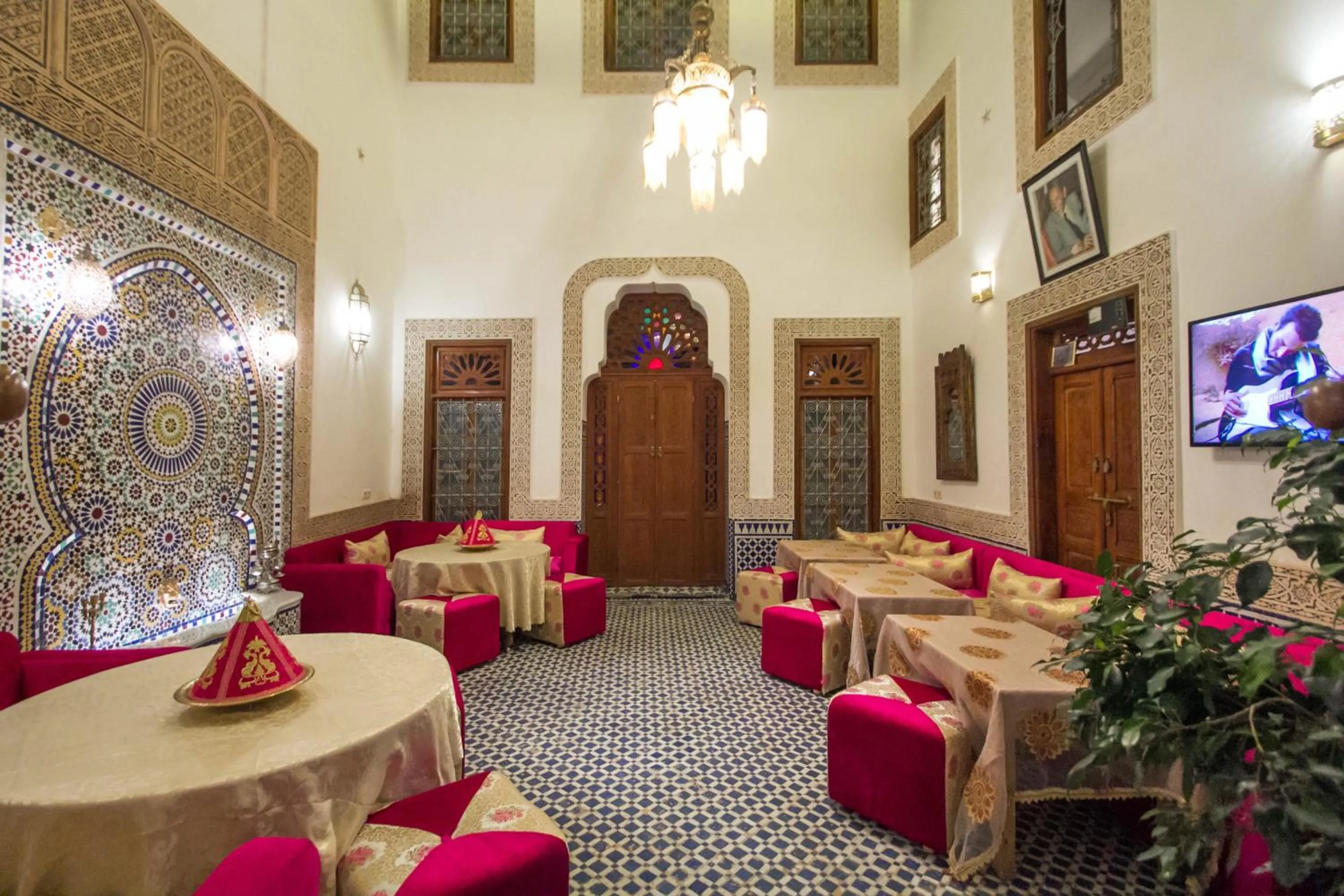 Patio in Riad Dar Bab Guissa