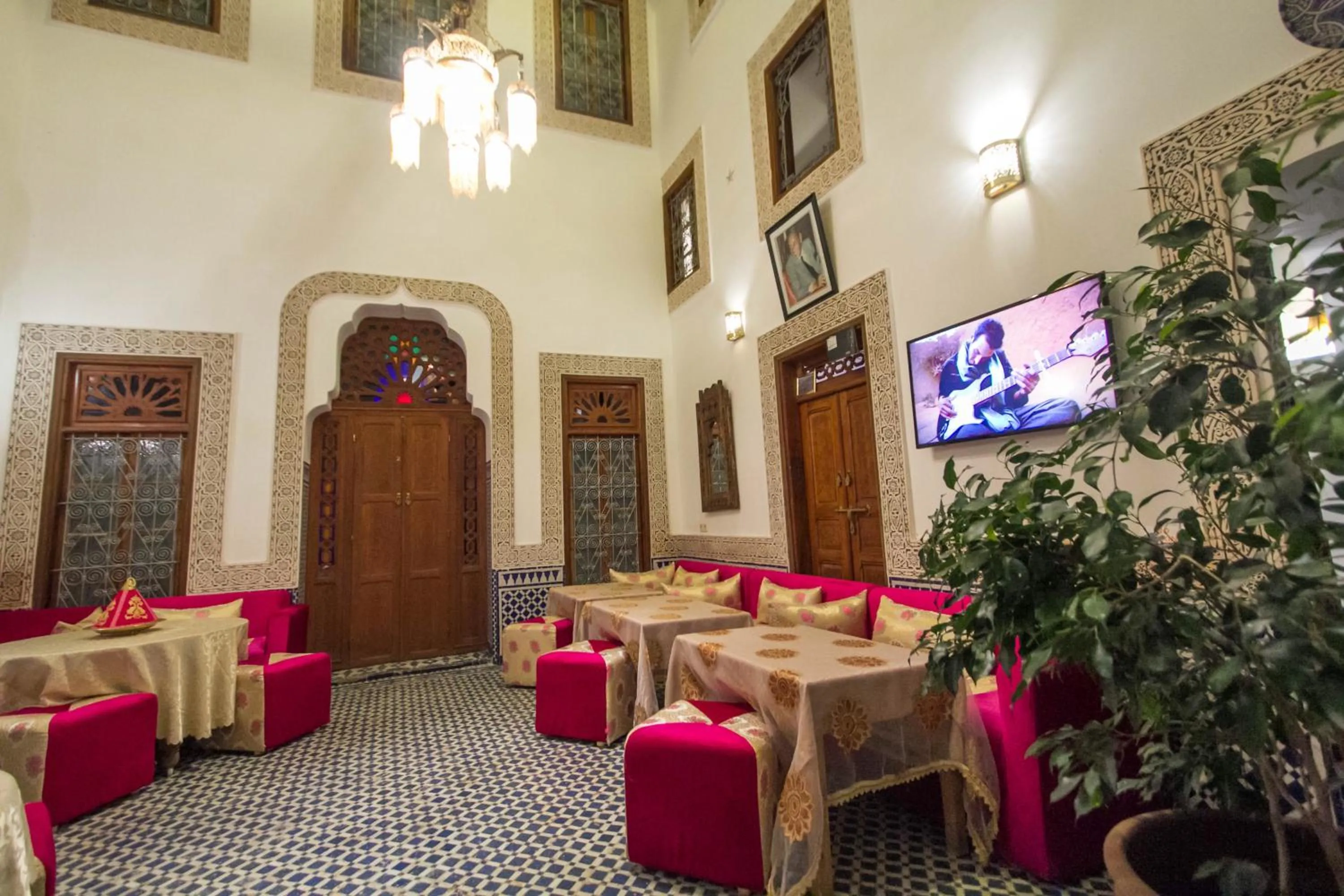 Patio in Riad Dar Bab Guissa
