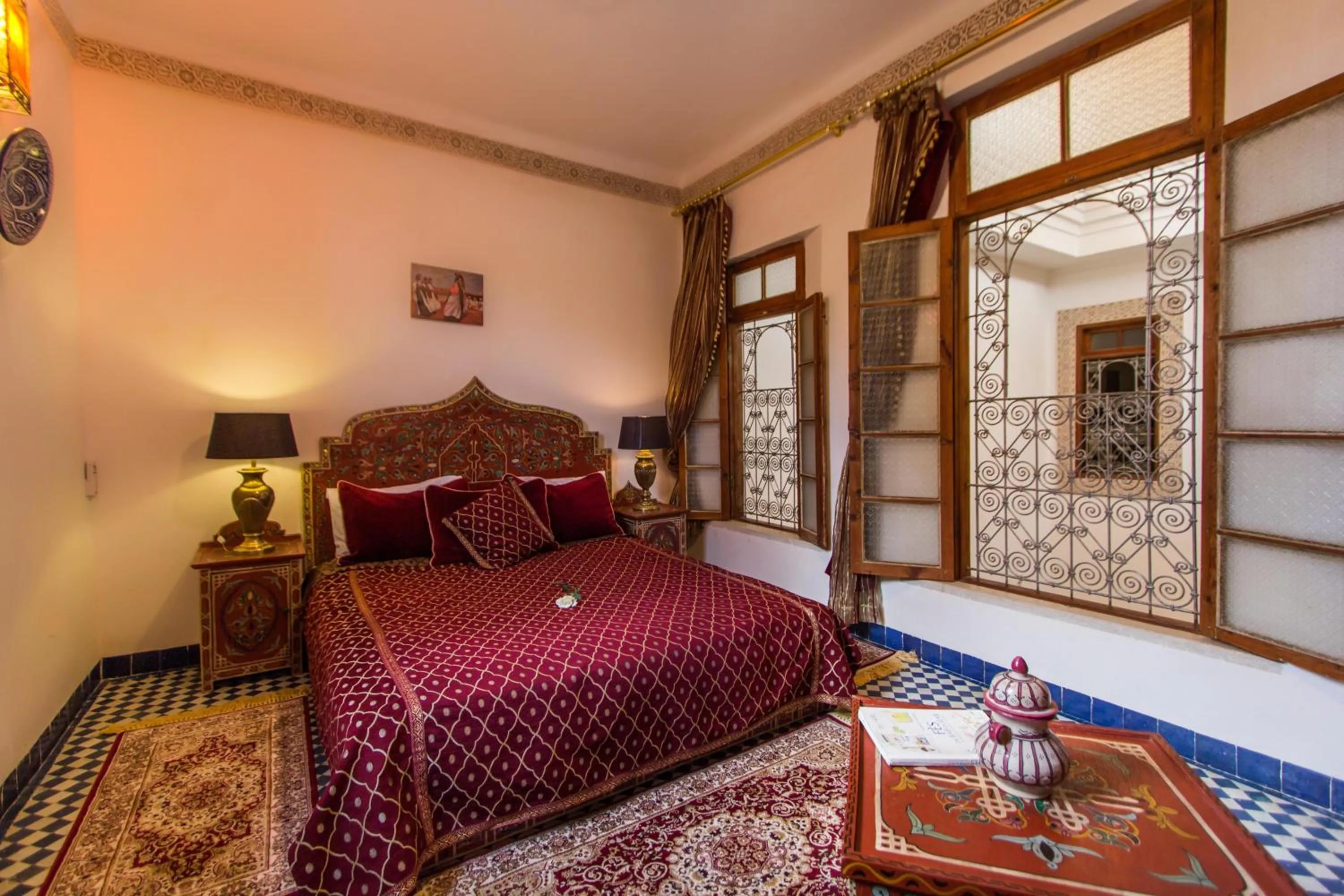 Bedroom, Bed in Riad Dar Bab Guissa