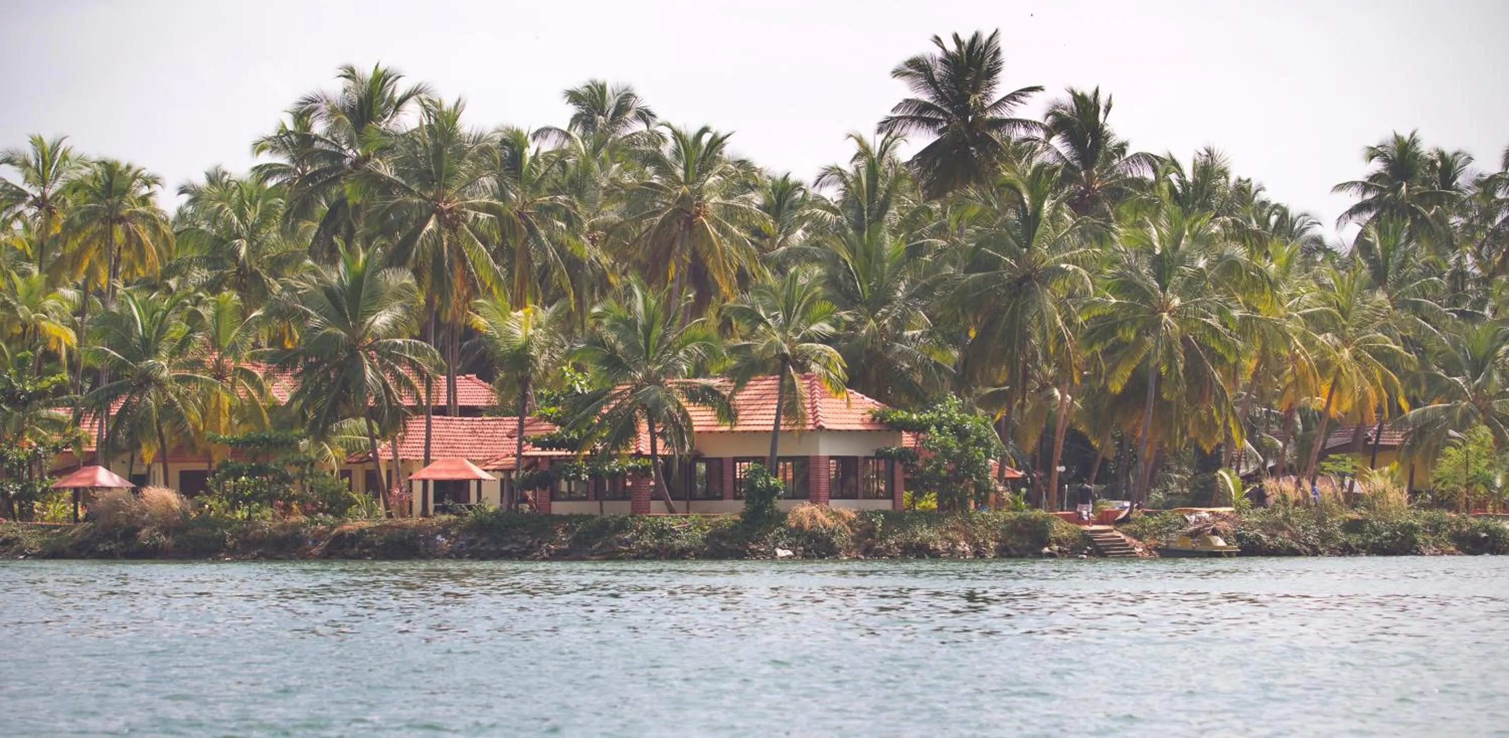 Natural landscape in Paradise Lagoon