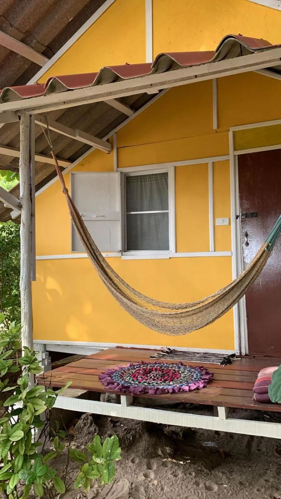 Balcony/Terrace in Colorful Hut
