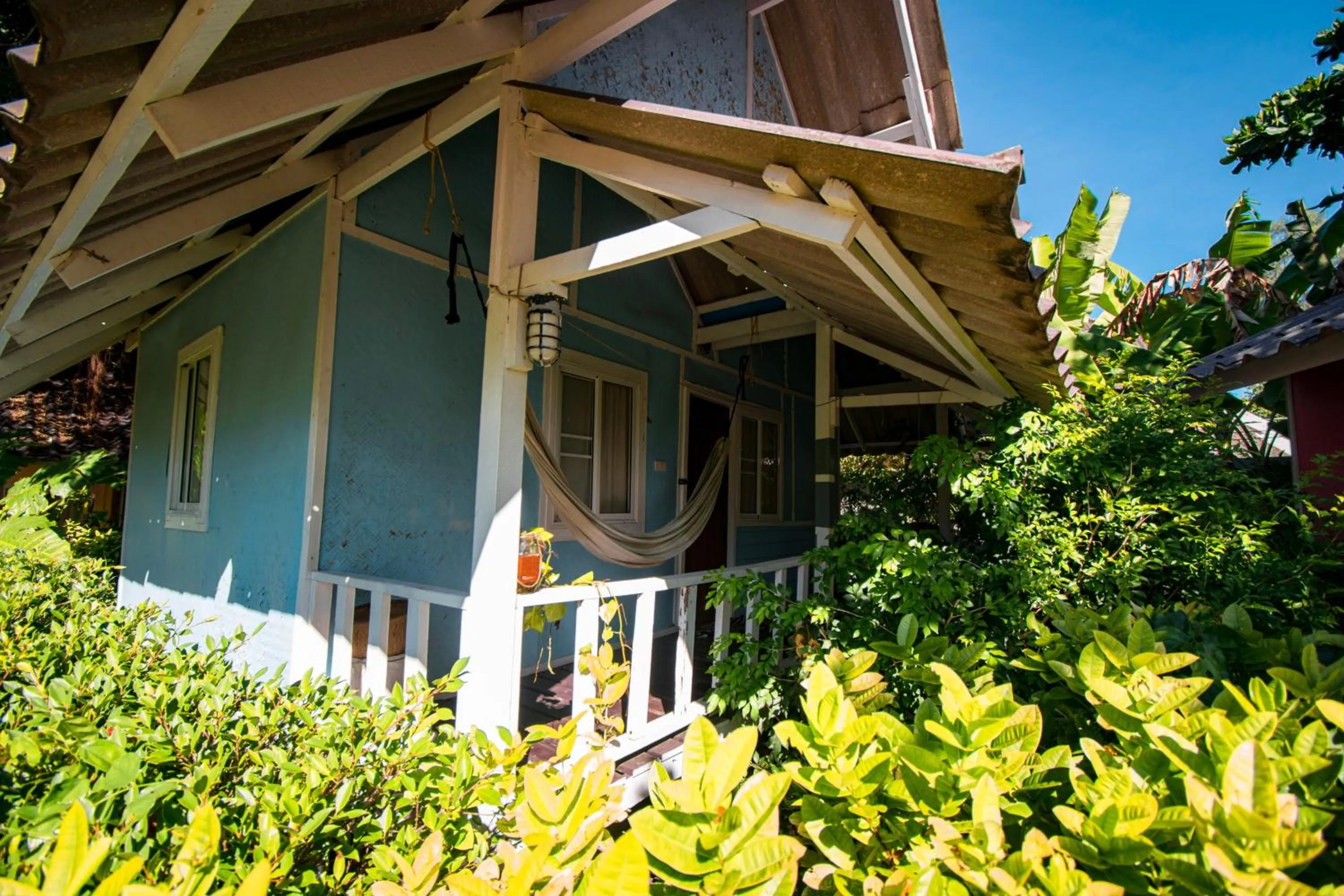 Balcony/Terrace in Colorful Hut