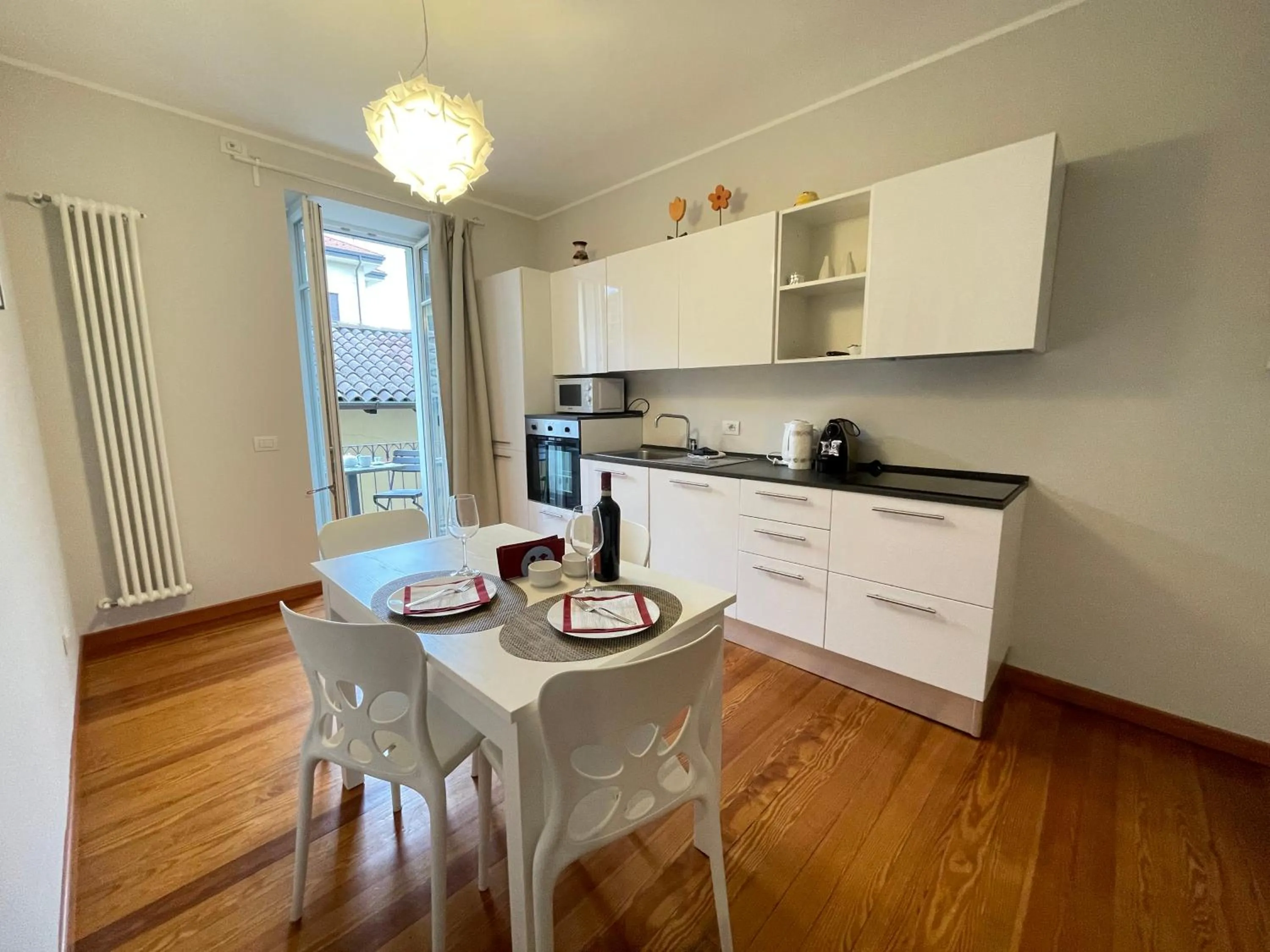 Coffee/tea facilities in Casa Lari Stresa