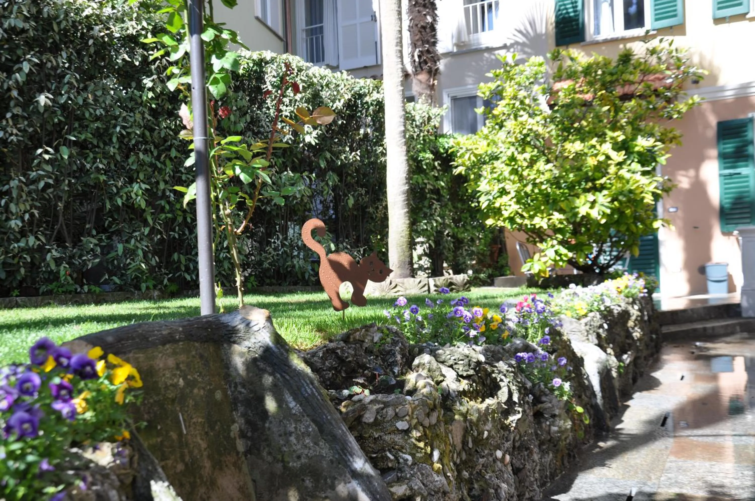 Decorative detail in Casa Lari Stresa