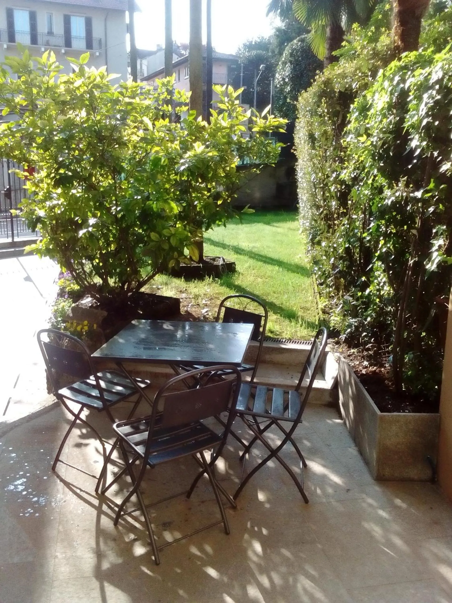 Patio in Casa Lari Stresa