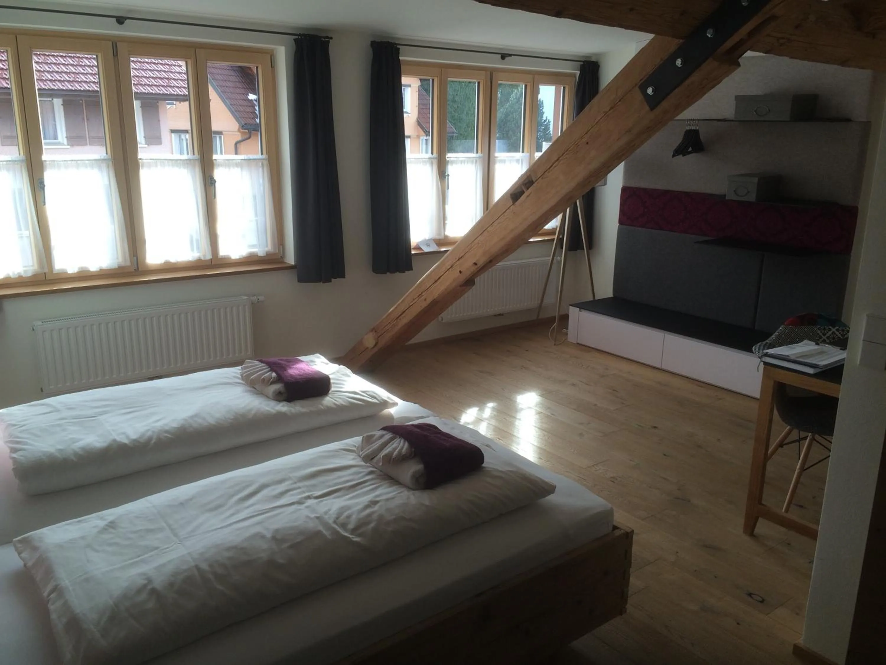 Bedroom, Bed in Zum Hirschen - hotel & gasthaus beim stöckeler