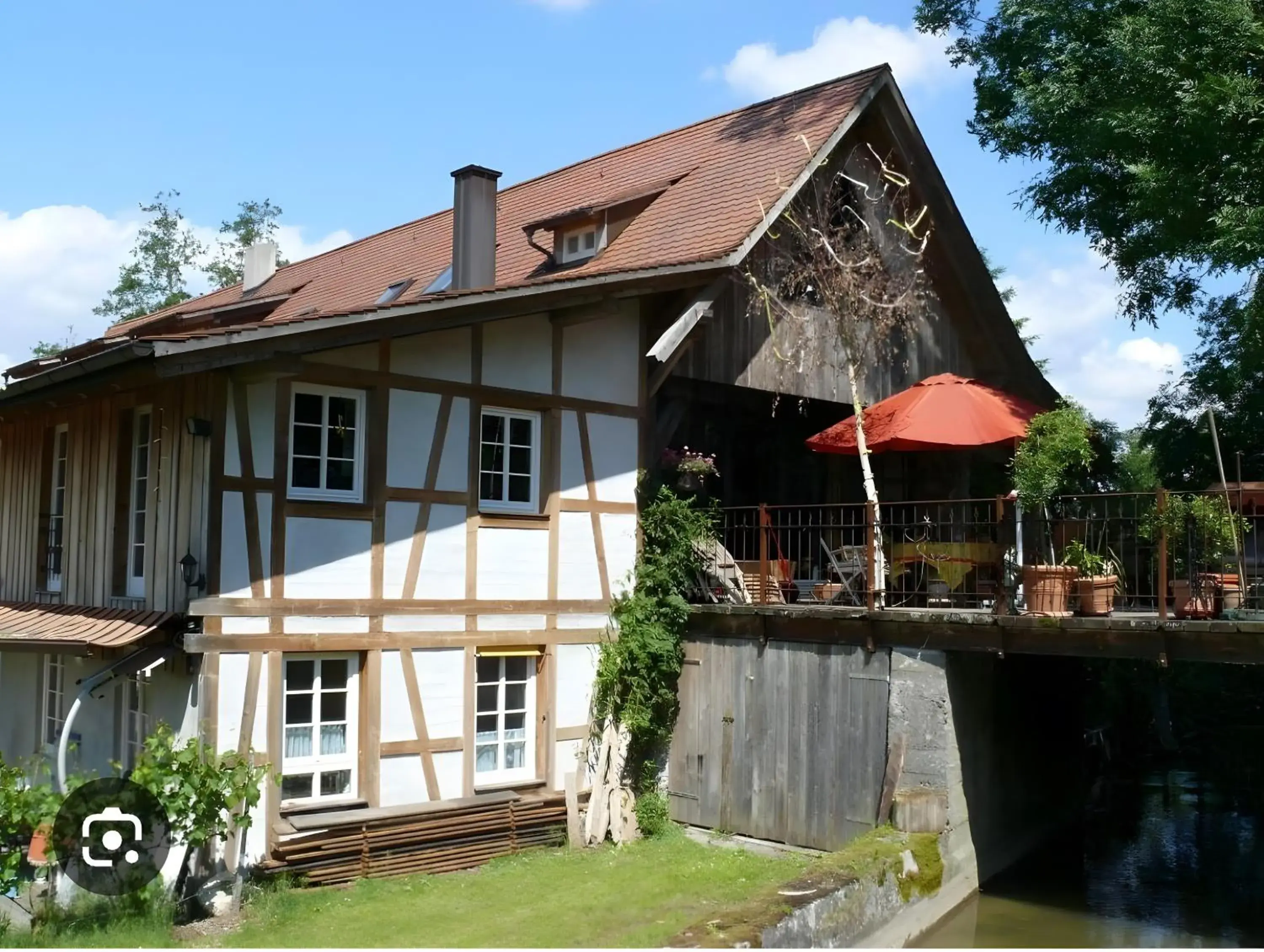 Two-Bedroom Deluxe Apartment with Garden View in Alte Wassermühle Two-Bedroom Deluxe Apartment with Garden View in Alte Wassermühle