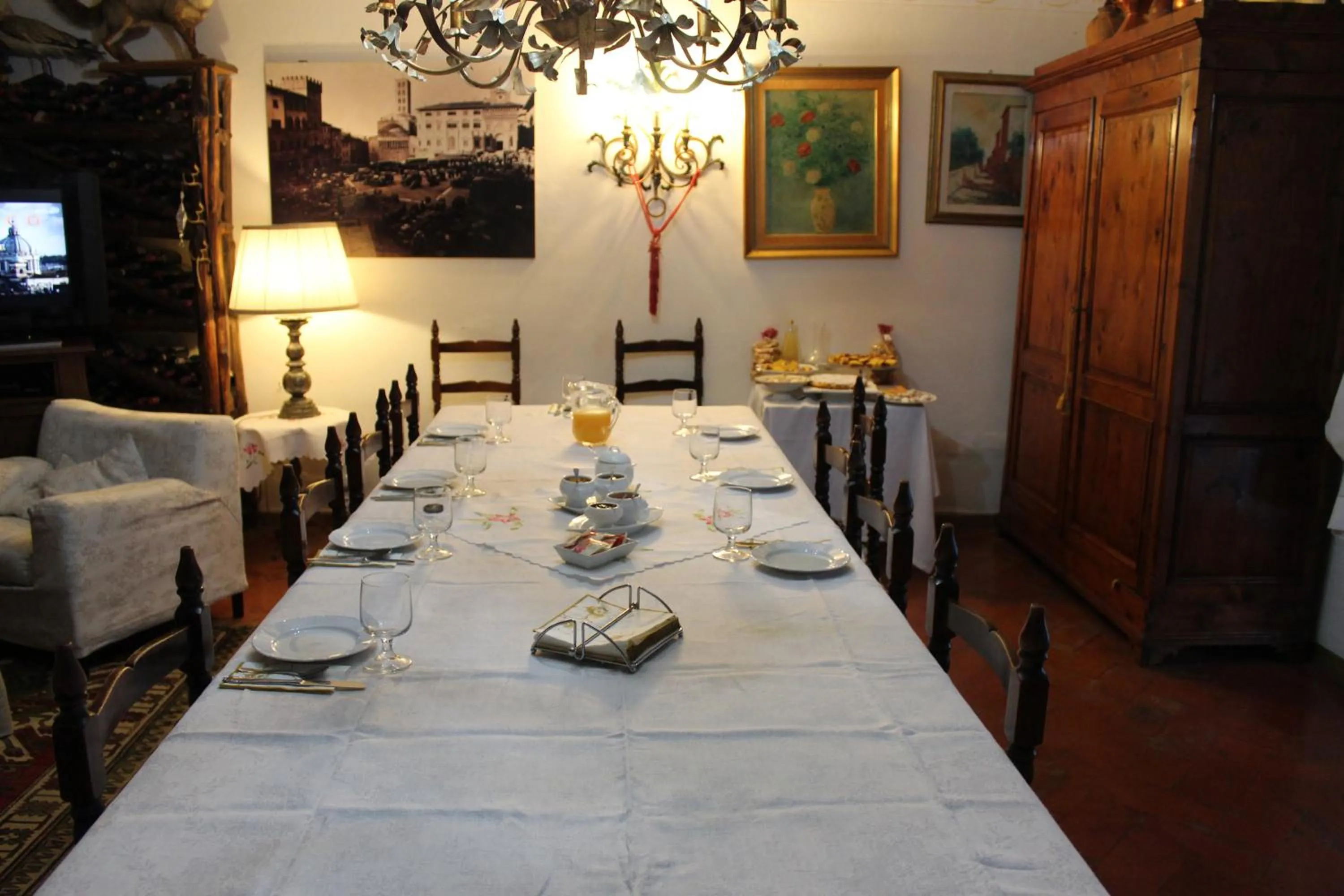Dining area in B&B Elda Country House