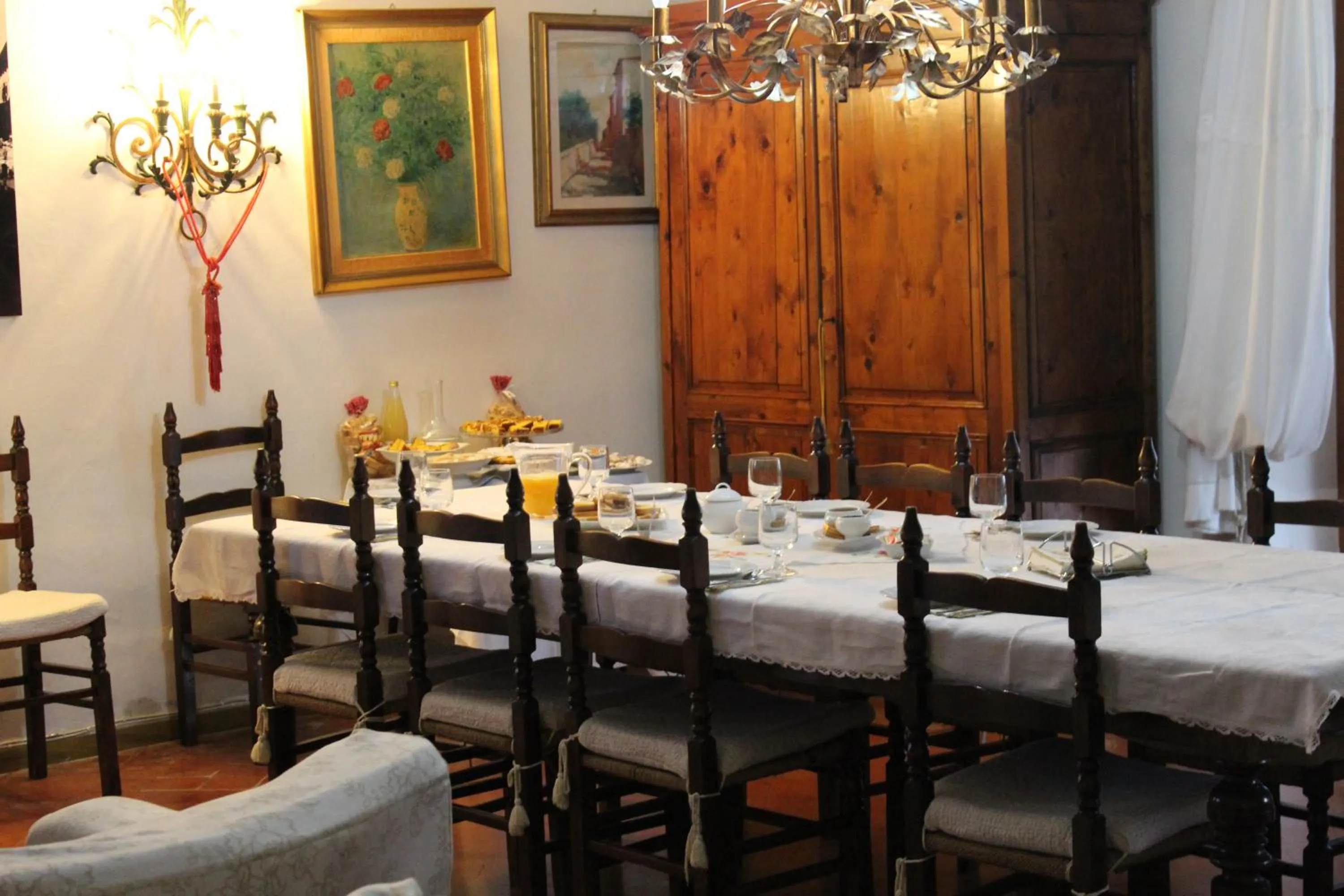 Dining area in B&B Elda Country House