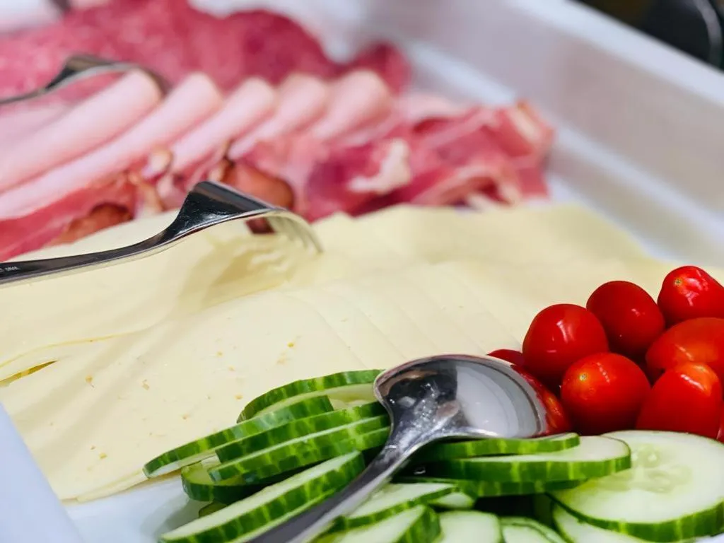 Breakfast in Hotel Blaue Traube