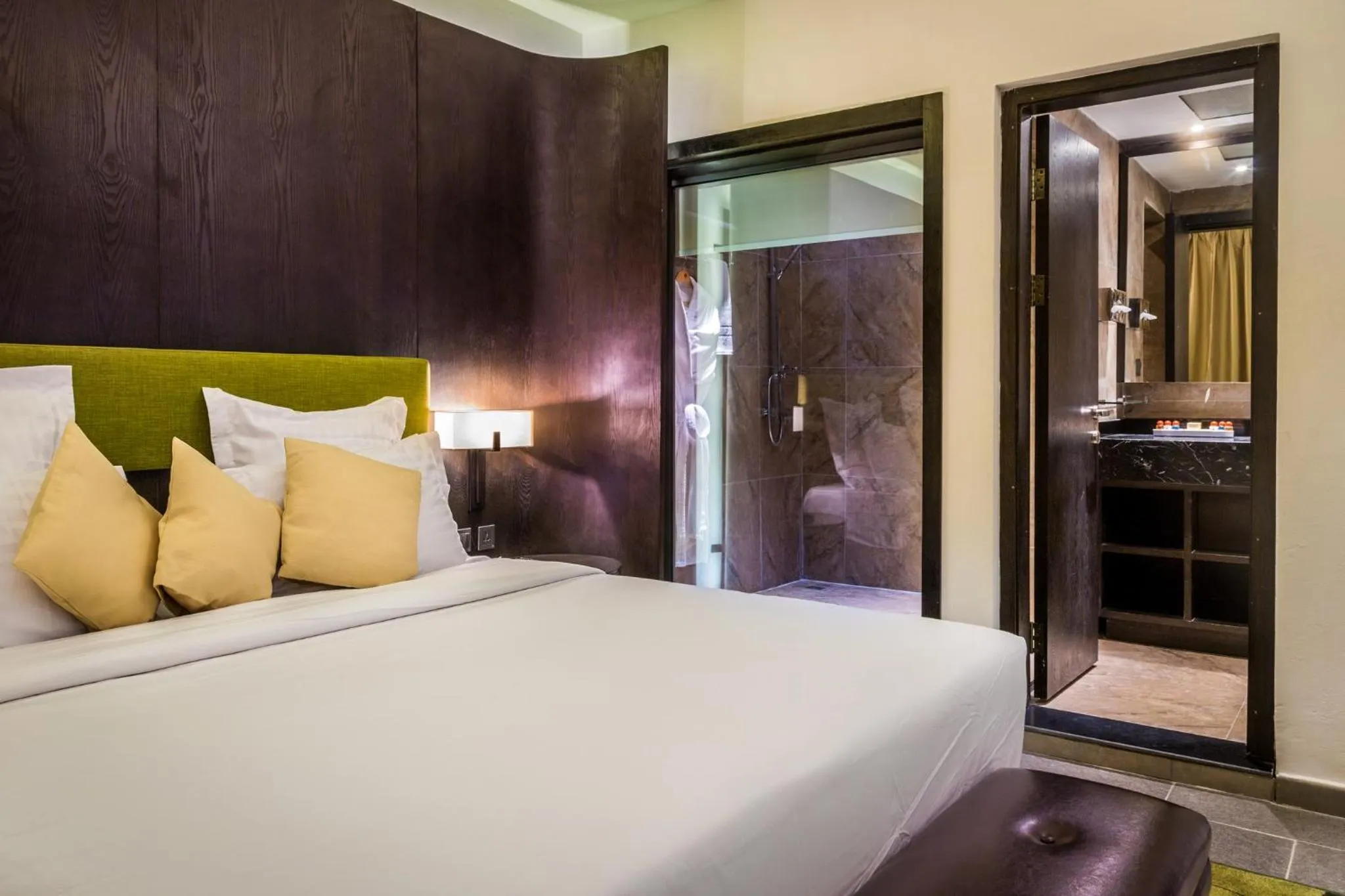 Bedroom, Bed in Azalaï Hôtel Nouakchott