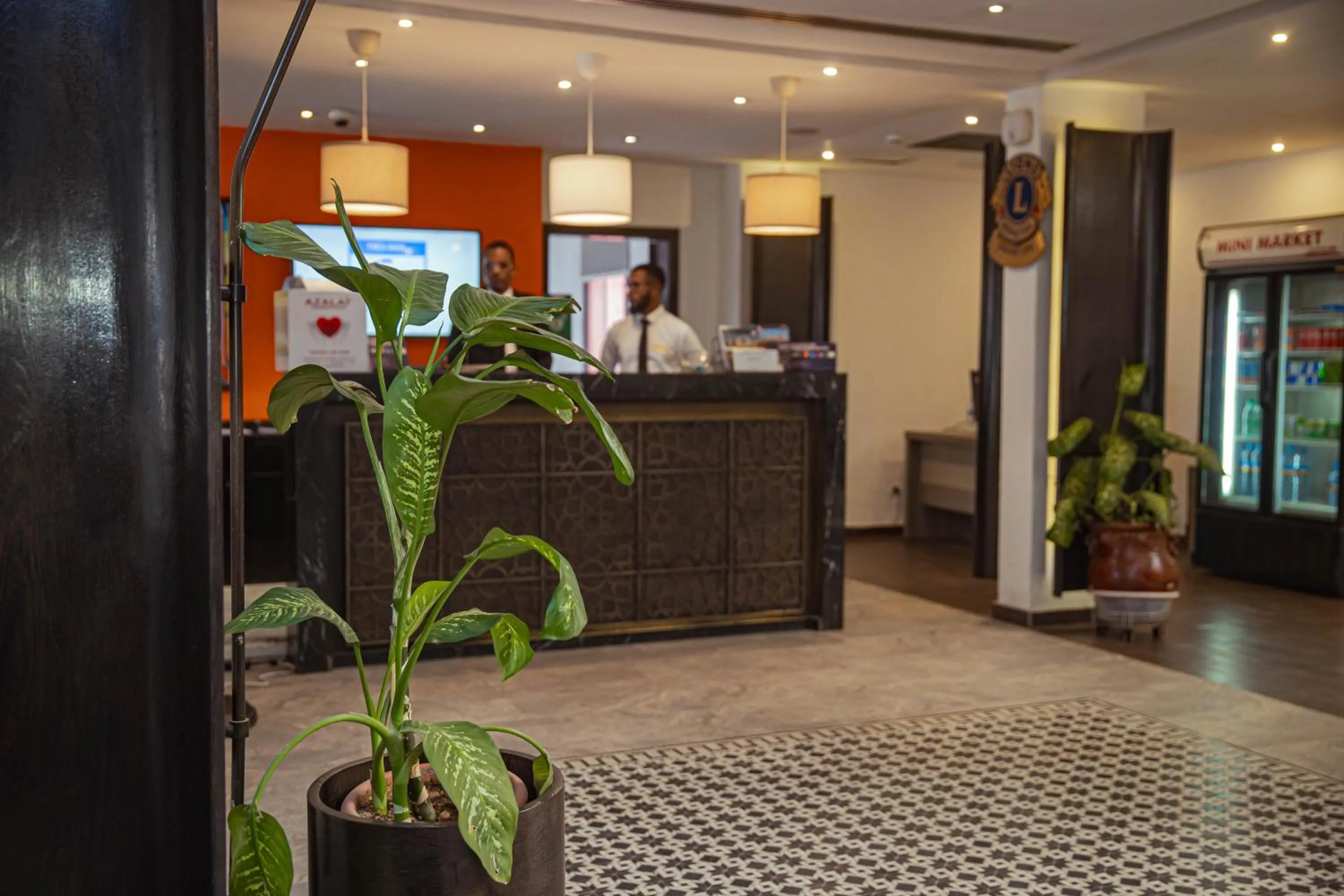 Lobby or reception in Azalaï Hôtel Nouakchott