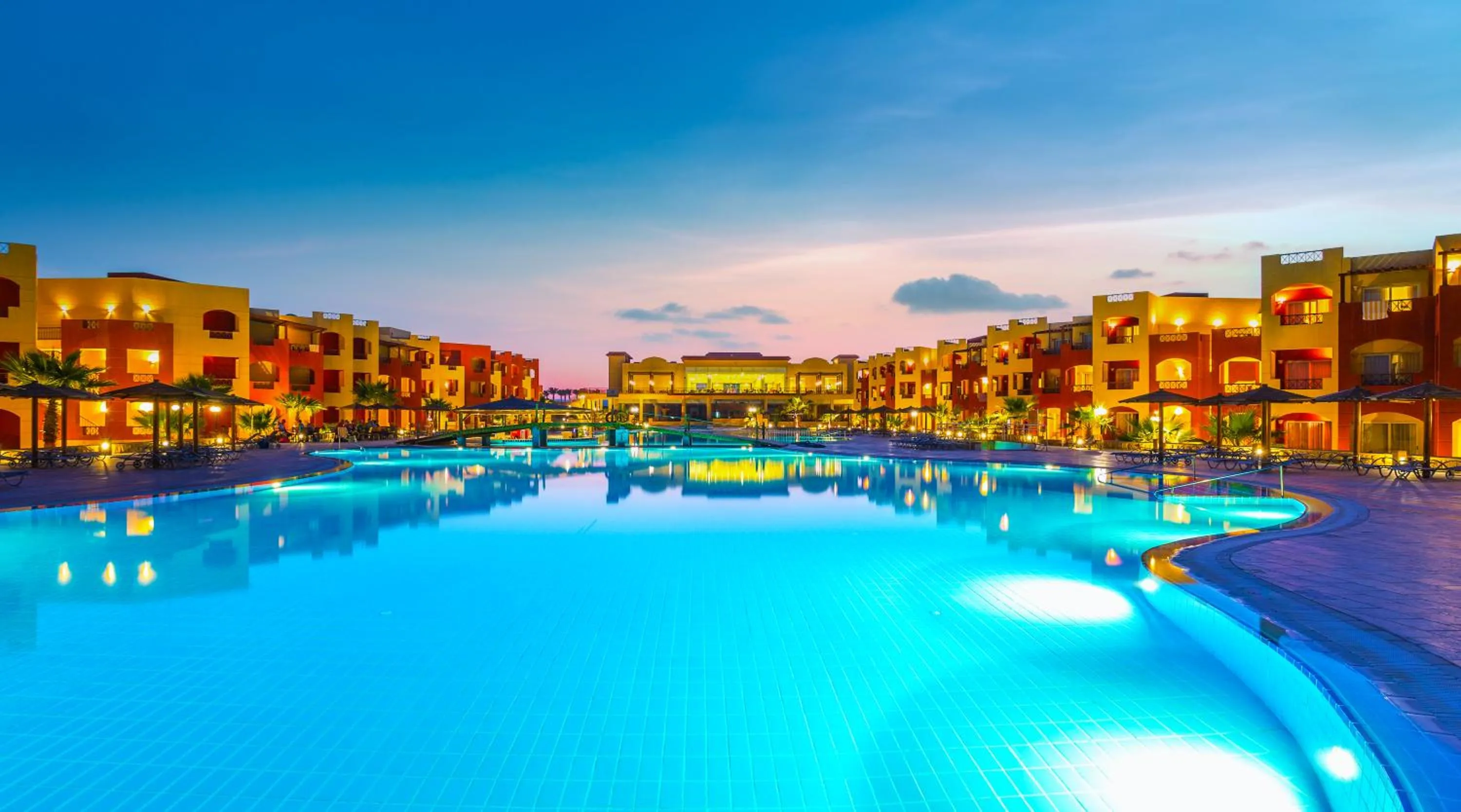 Pool view in Casa Mare Resort - ex, Royal Tulip Beach Resort