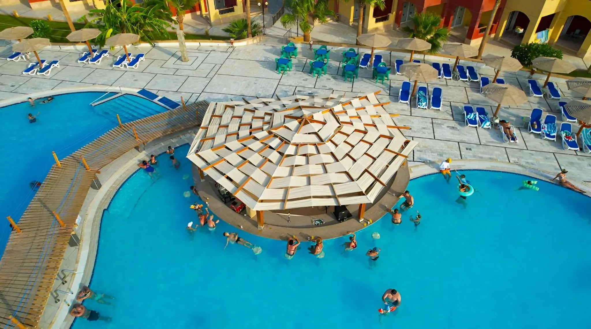 Pool view in Casa Mare Resort - ex, Royal Tulip Beach Resort Pool view in Casa Mare Resort - ex, Royal Tulip Beach Resort