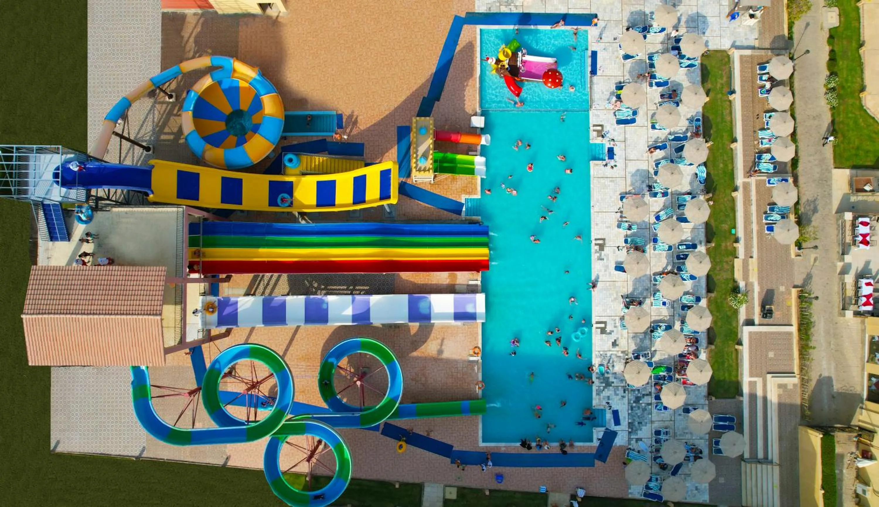 Aqua park in Casa Mare Resort - ex, Royal Tulip Beach Resort