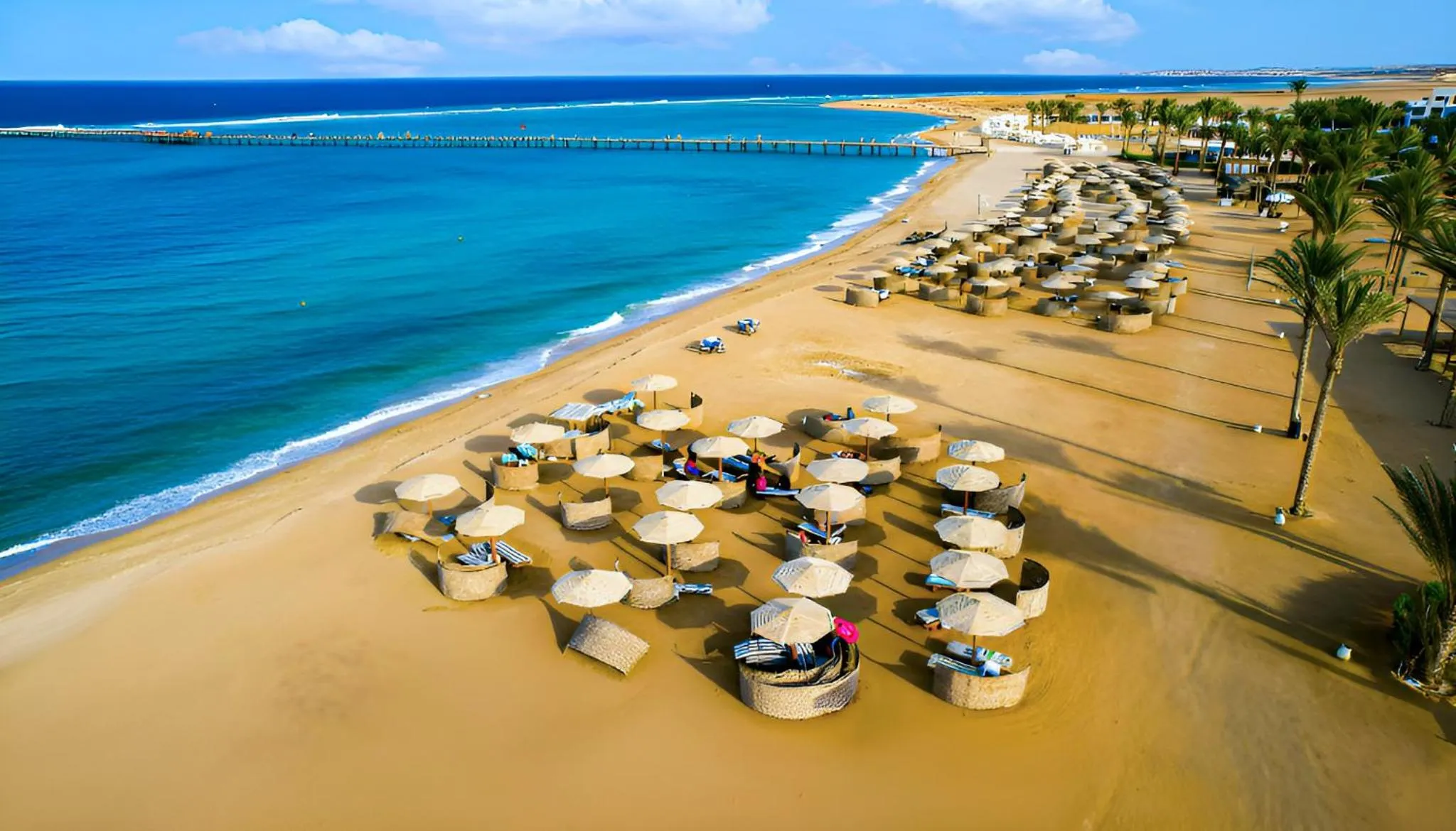 Beach in Casa Mare Resort - ex, Royal Tulip Beach Resort