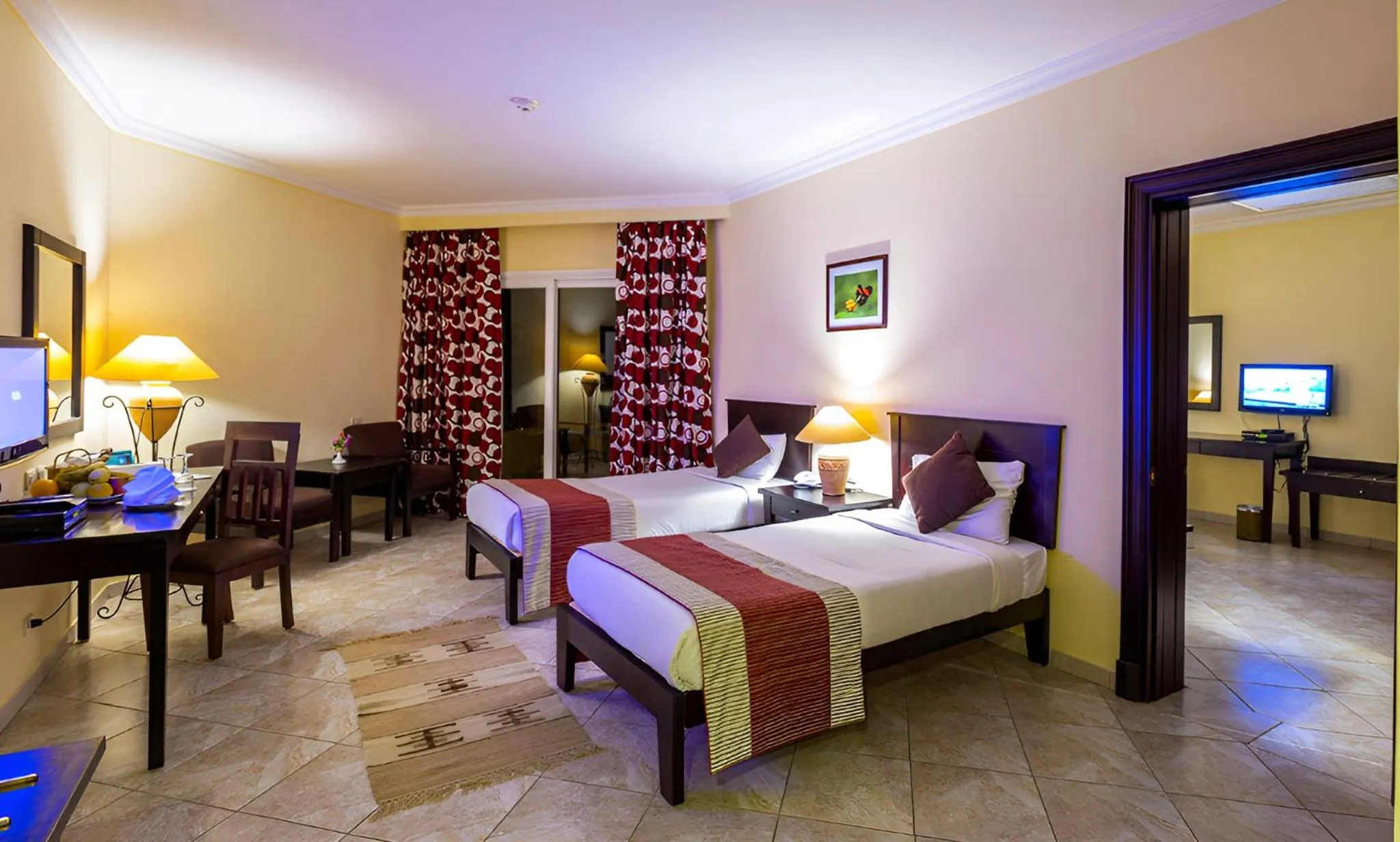 Bed in Casa Mare Resort - ex, Royal Tulip Beach Resort