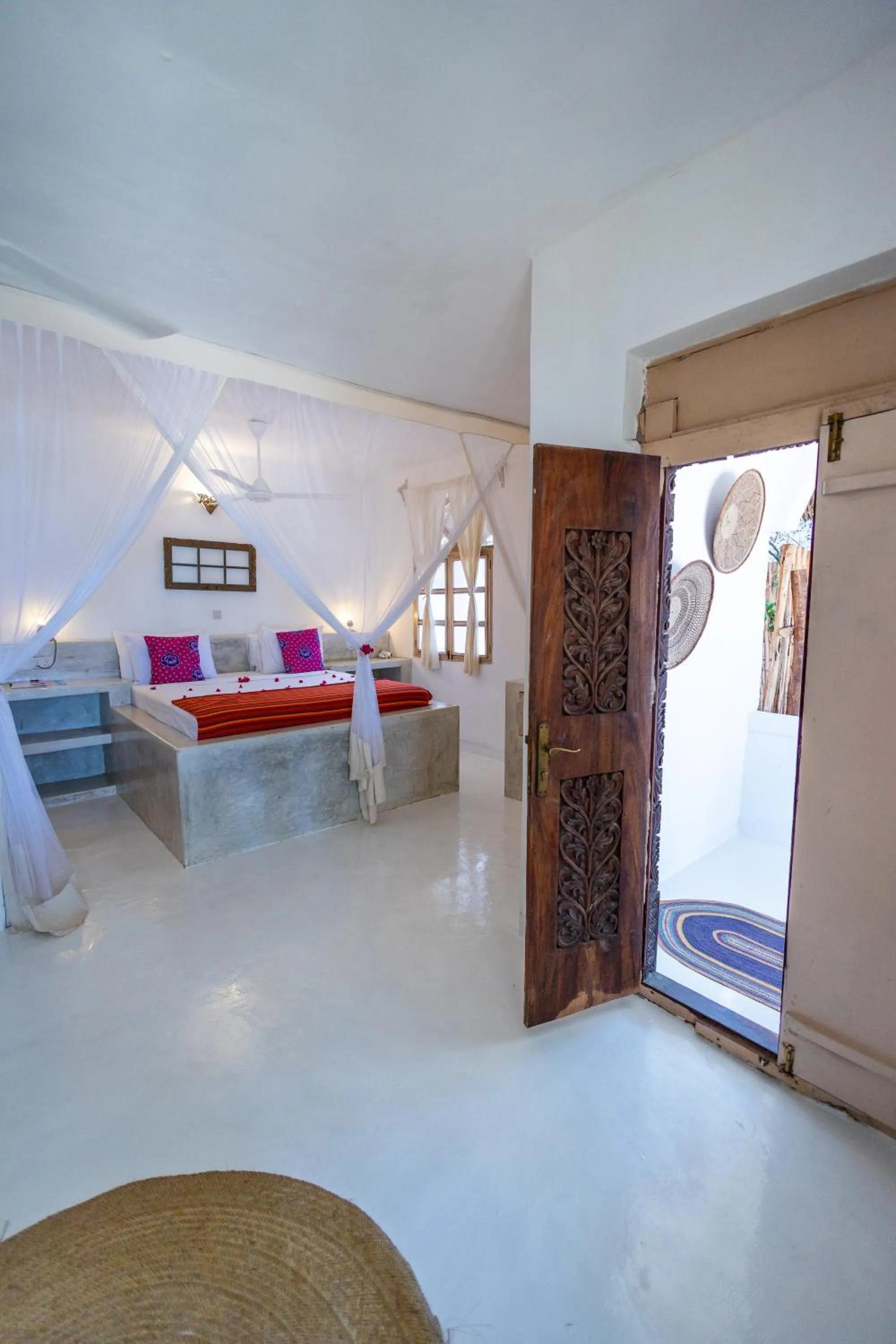 Bed in Sharazad Boutique Hotel