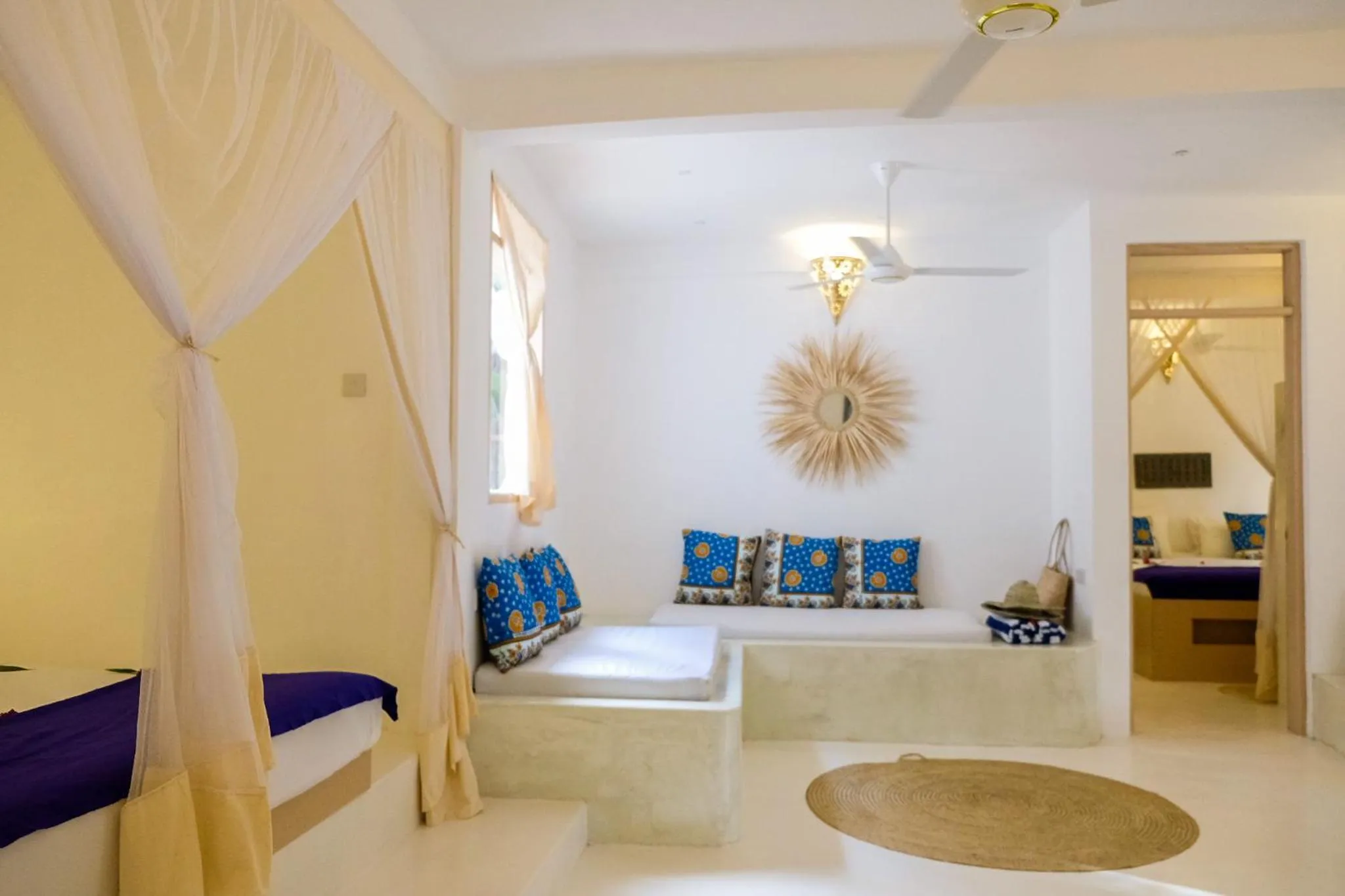 Bed in Sharazad Boutique Hotel