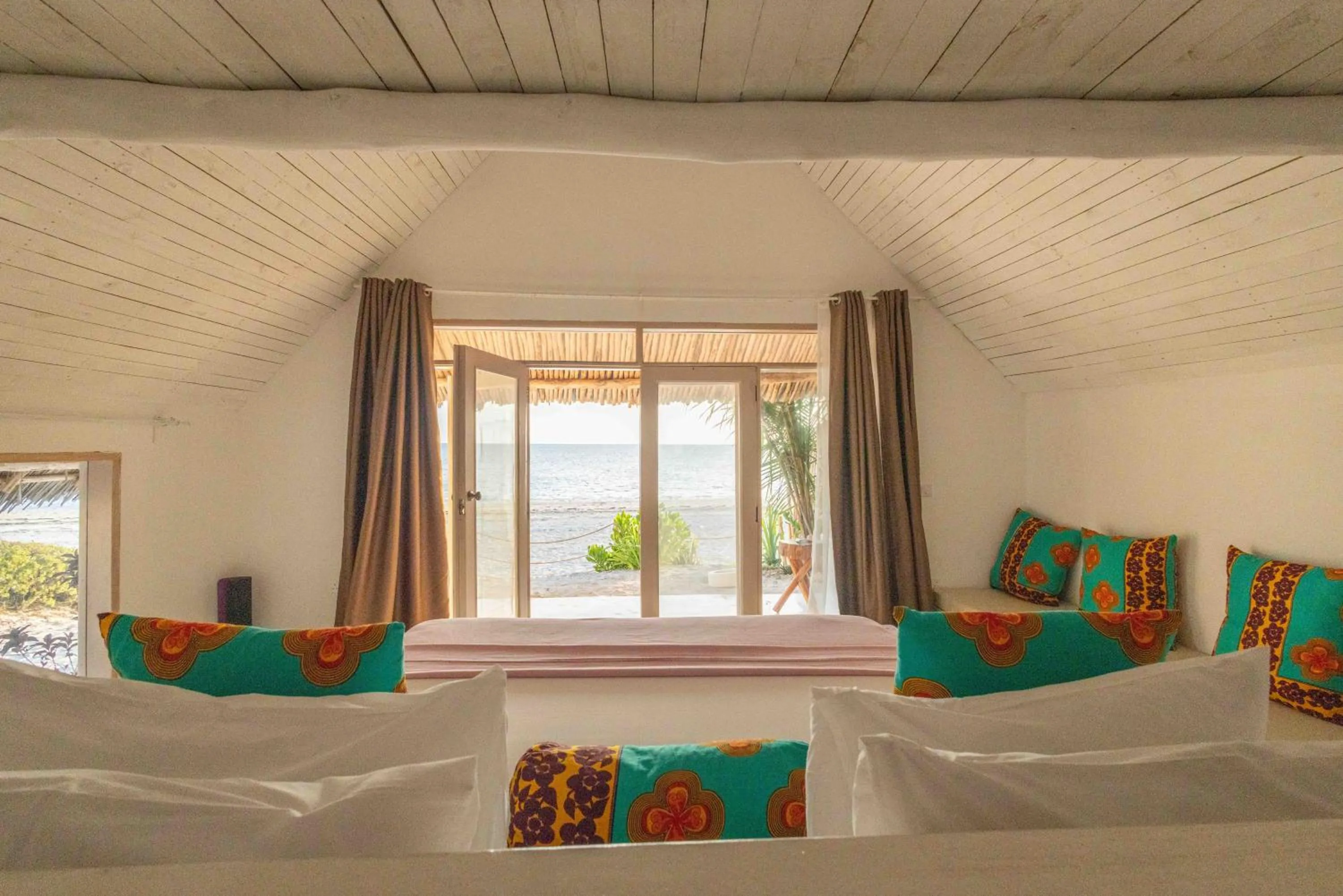 Bed in Sharazad Boutique Hotel