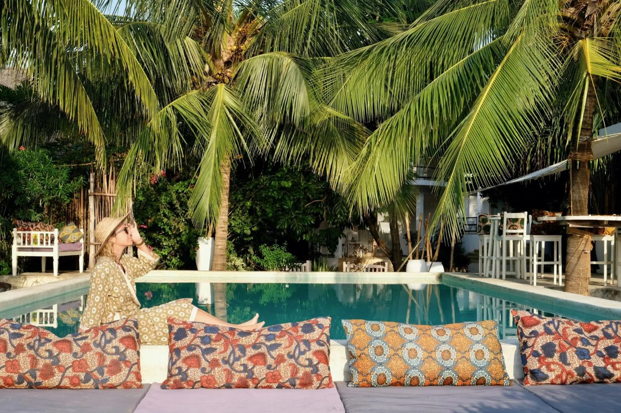 Swimming pool in Sharazad Boutique Hotel