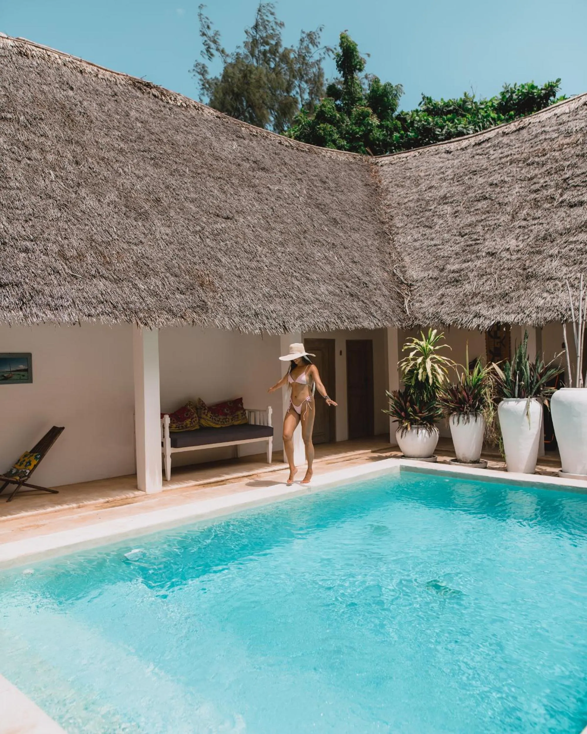 Swimming pool in Sharazad Boutique Hotel