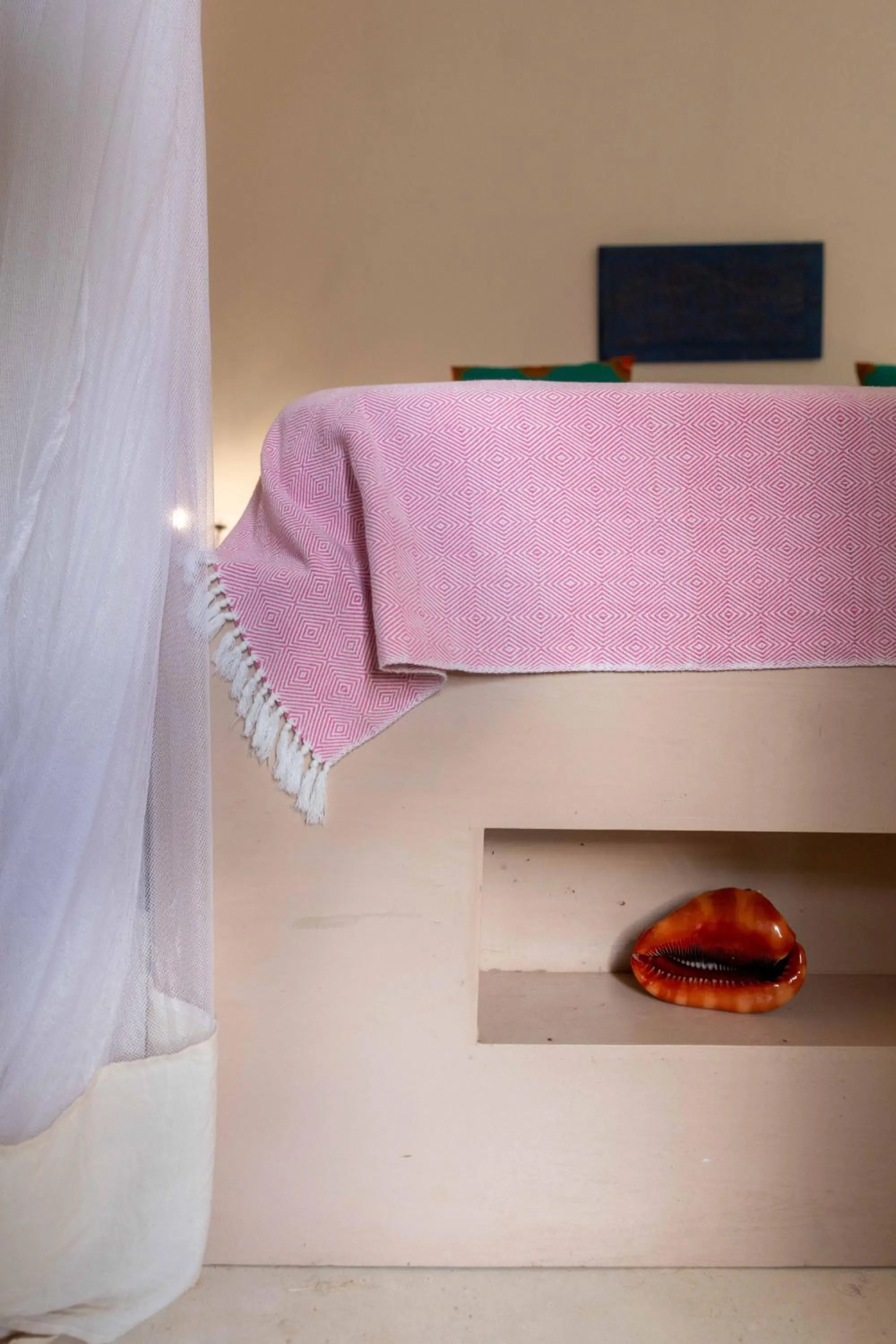 Bed in Sharazad Boutique Hotel