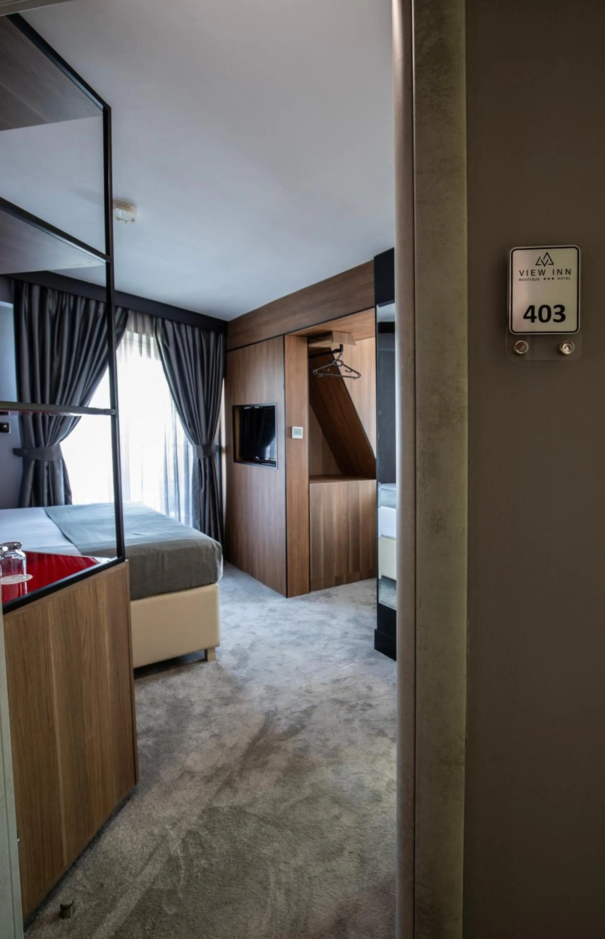 Photo of the whole room, Bed in View Inn Boutique Hotel