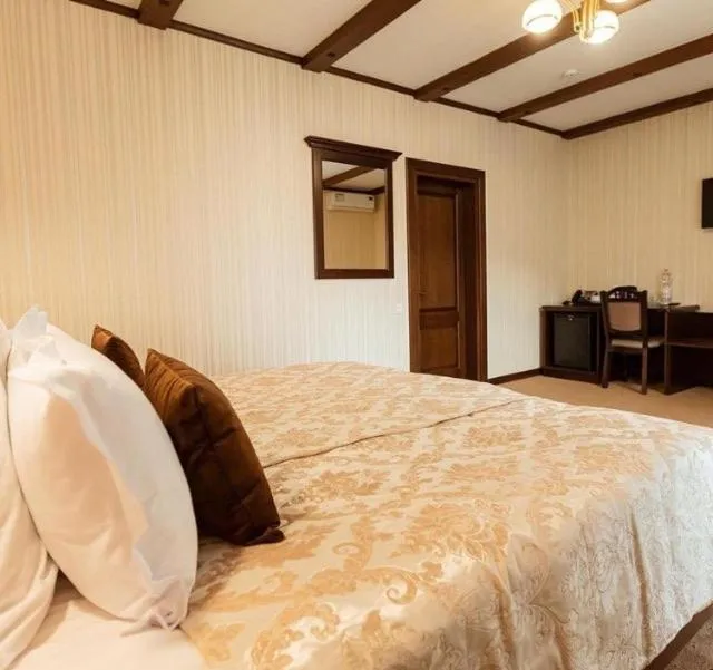 Bed in GasthauS & SPA