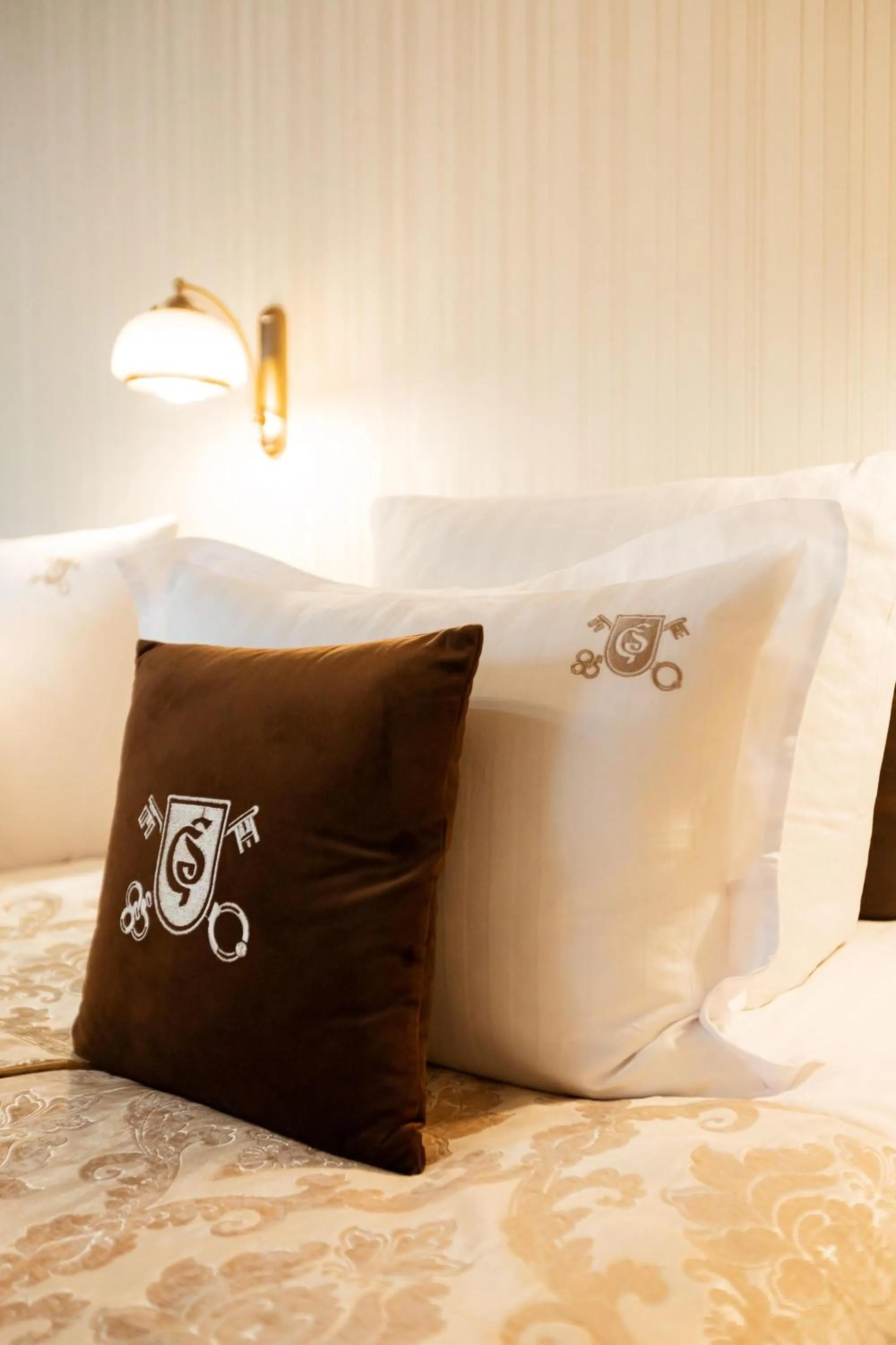 Bed in GasthauS & SPA