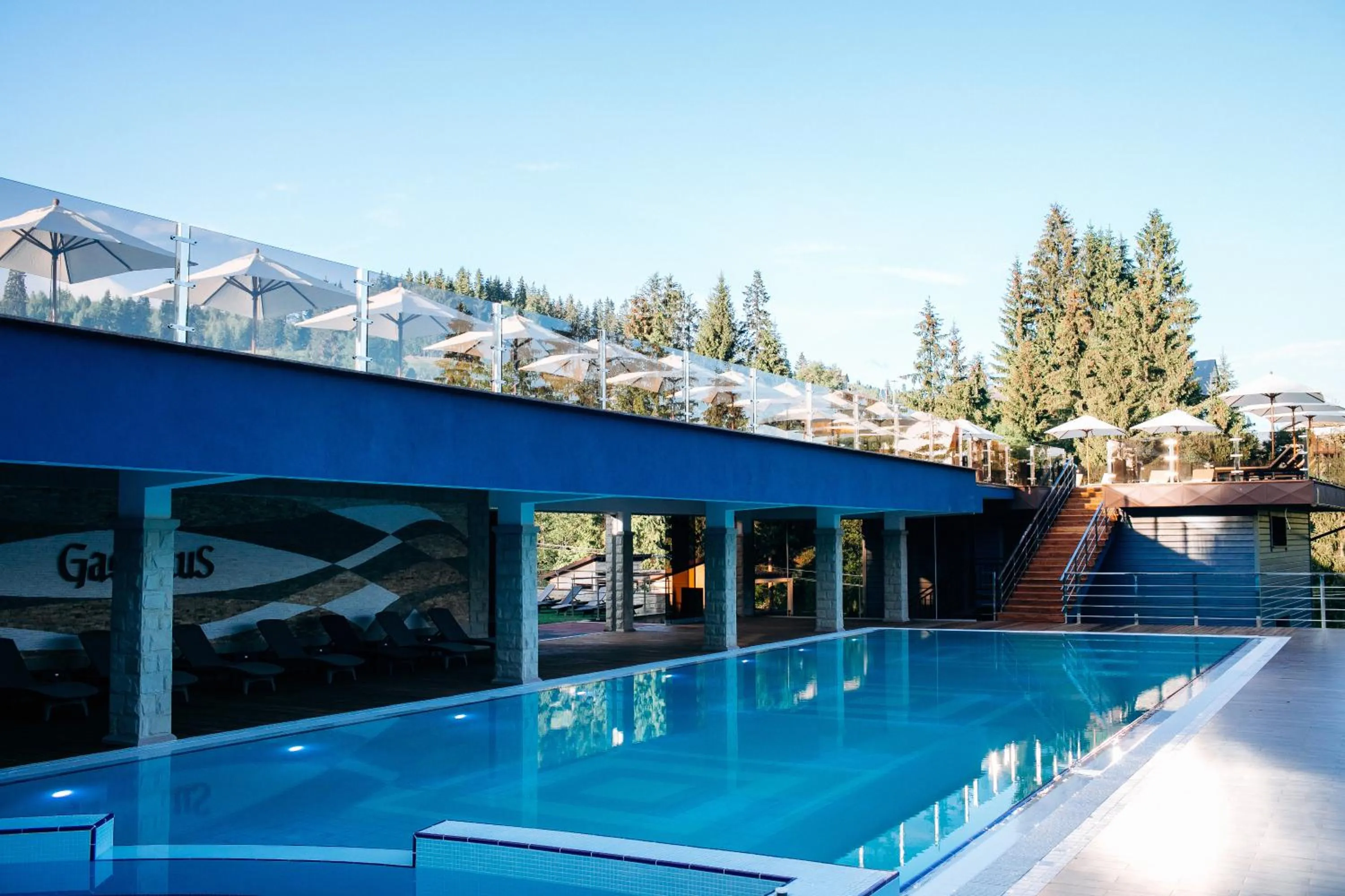 Swimming pool in GasthauS & SPA