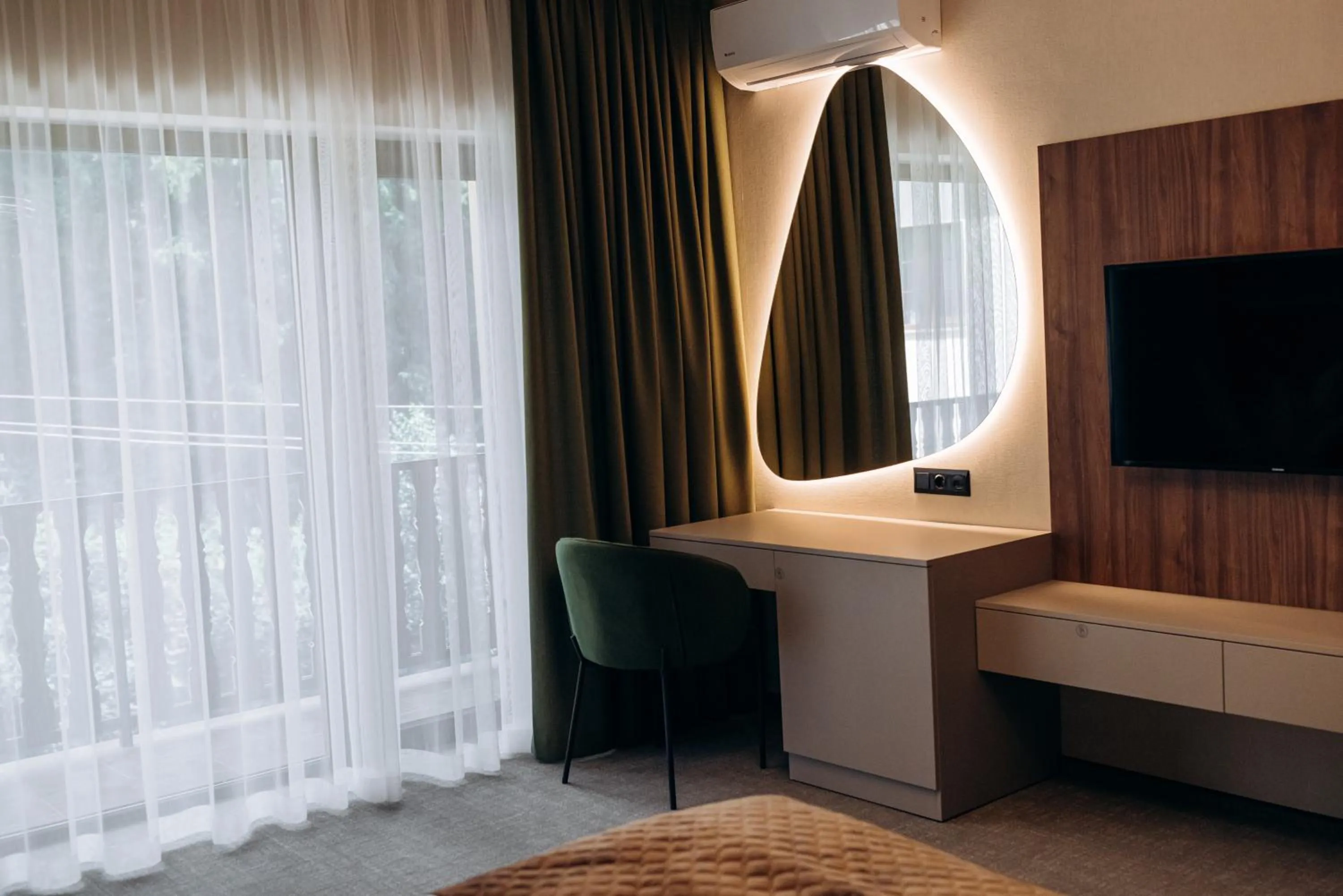 Bed in GasthauS & SPA