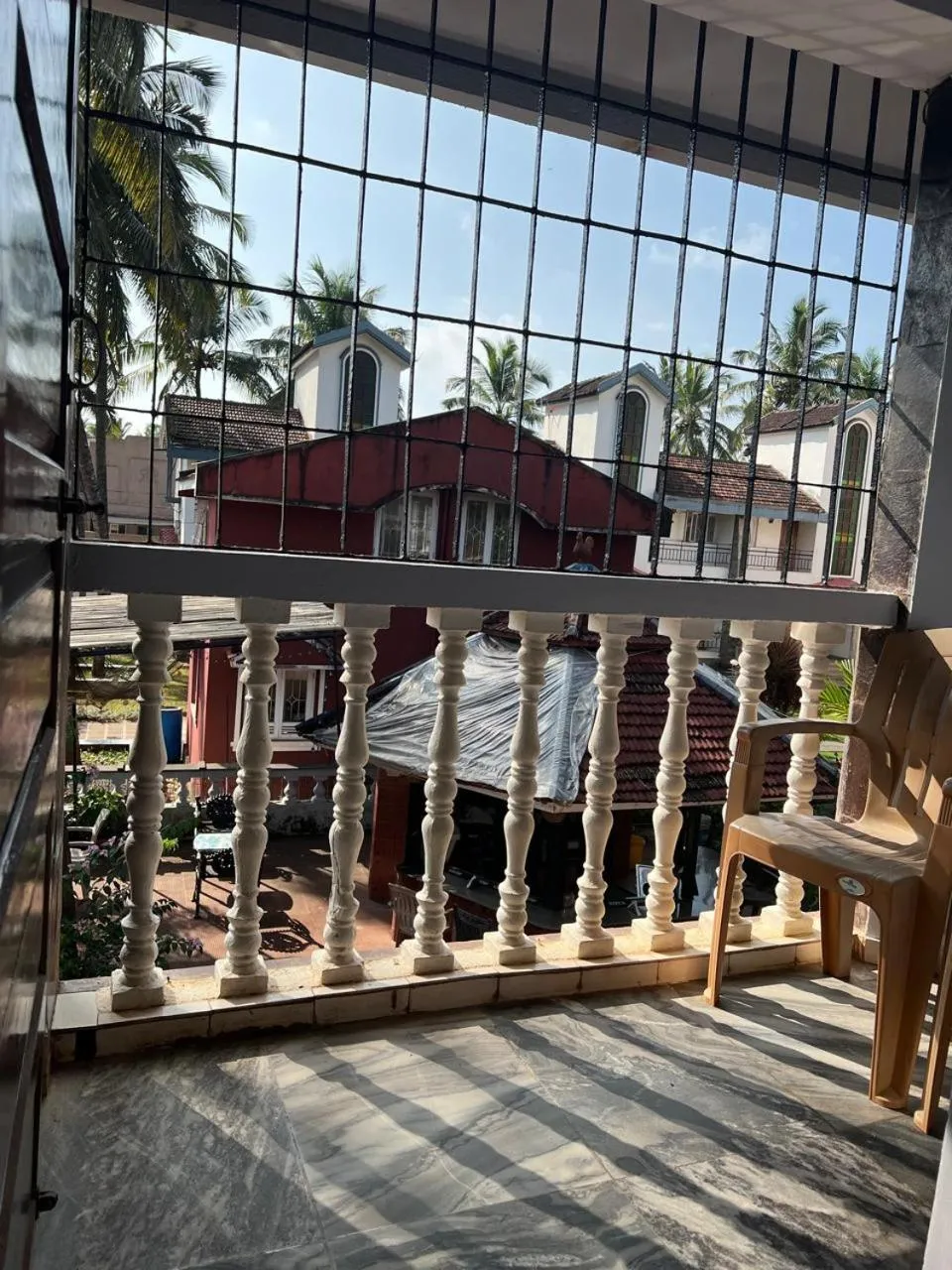 Balcony/Terrace in Peravel Beach Holiday Home