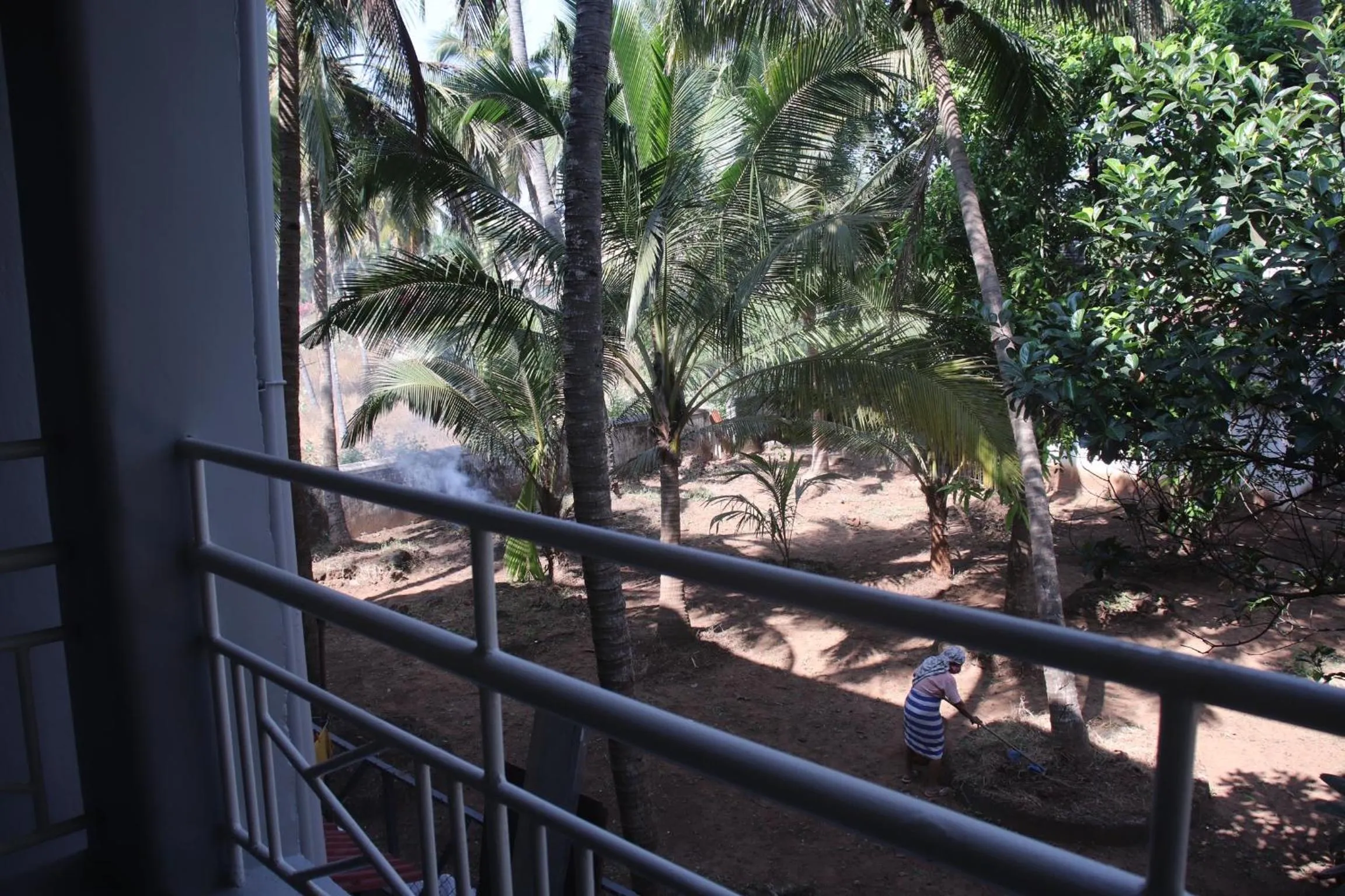 Balcony/Terrace in Peravel Beach Holiday Home