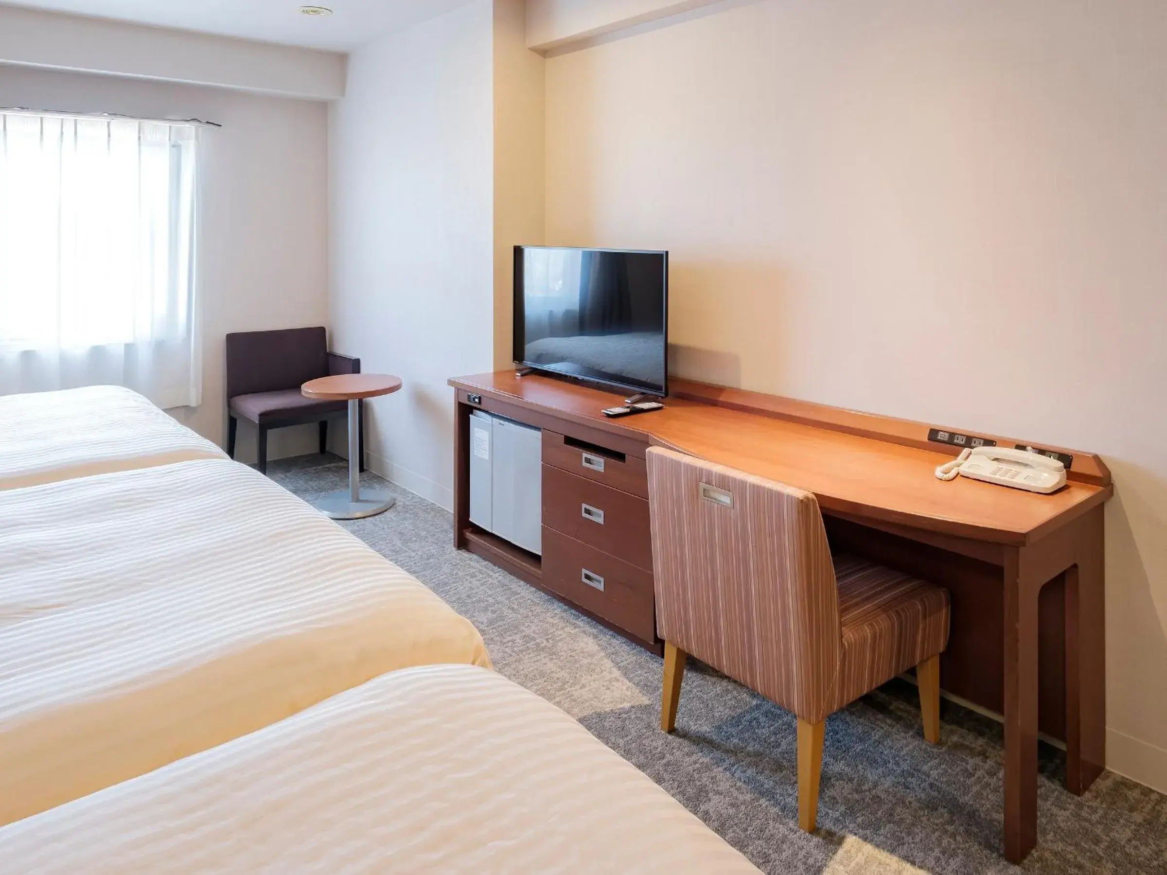 TV and multimedia, Bed in Vessel Hotel Miyakonojo TV and multimedia, Bed in Vessel Hotel Miyakonojo