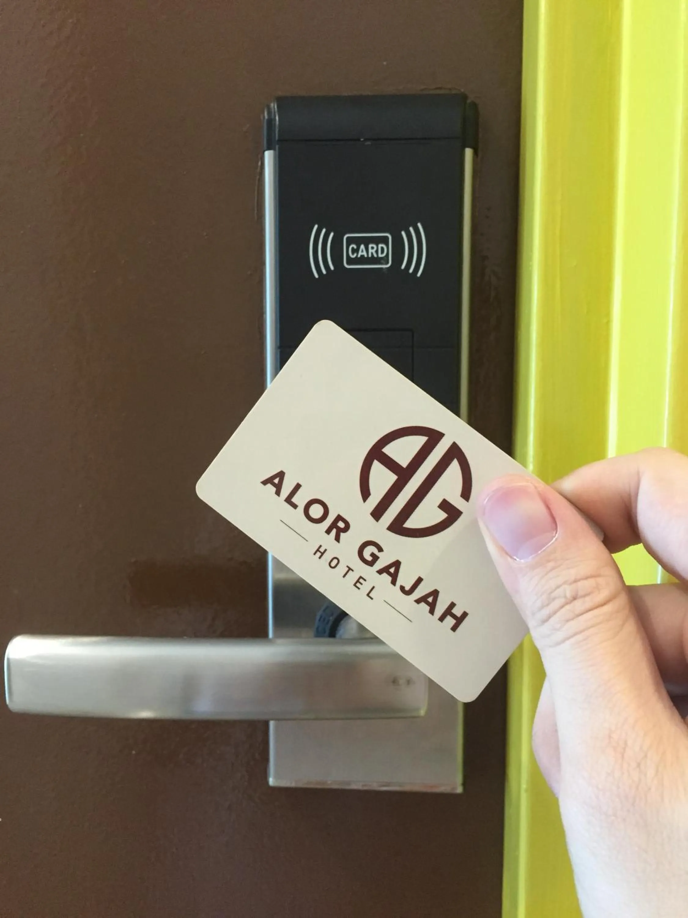 Decorative detail in Hotel Alor Gajah