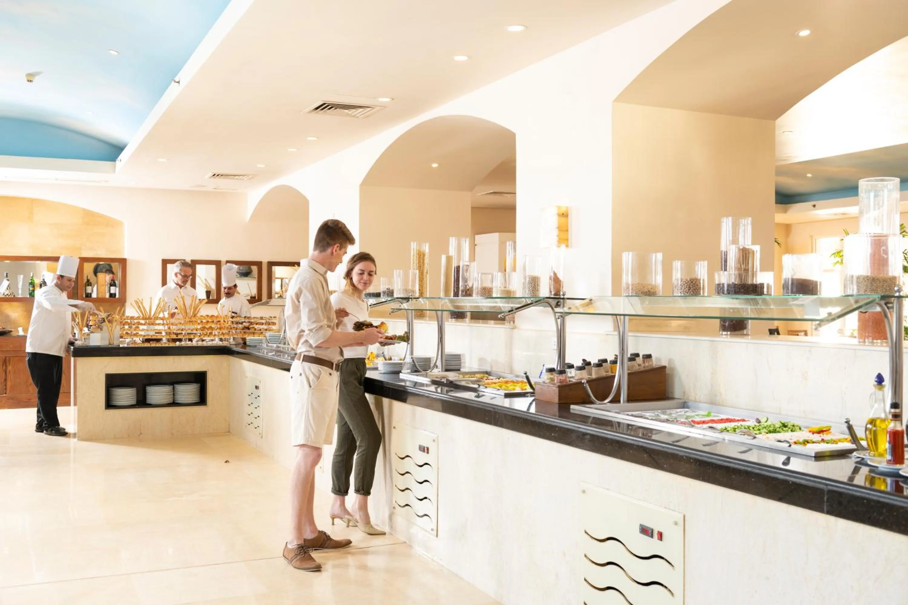 Restaurant/places to eat in Three Corners Ocean View El Gouna - Adults Only