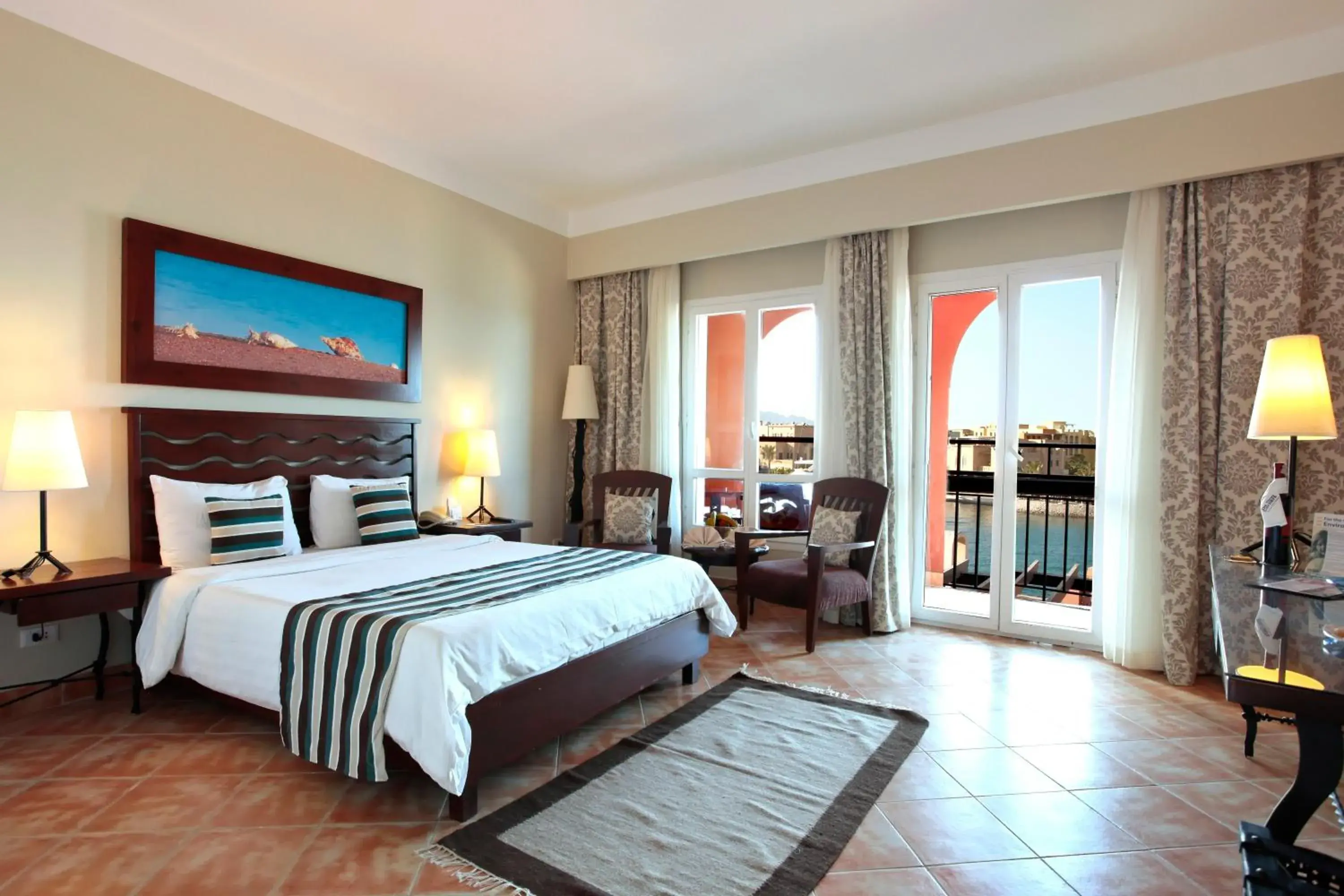 Bed in Three Corners Ocean View El Gouna - Adults Only Bed in Three Corners Ocean View El Gouna - Adults Only