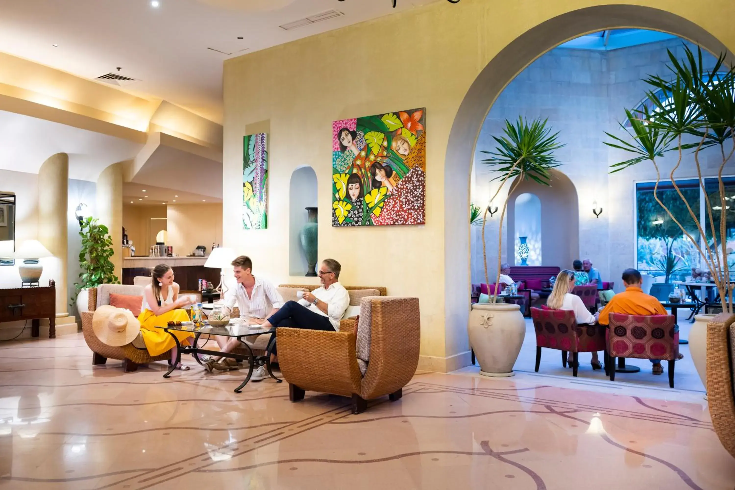 Lobby or reception in Three Corners Ocean View El Gouna - Adults Only Lobby or reception in Three Corners Ocean View El Gouna - Adults Only