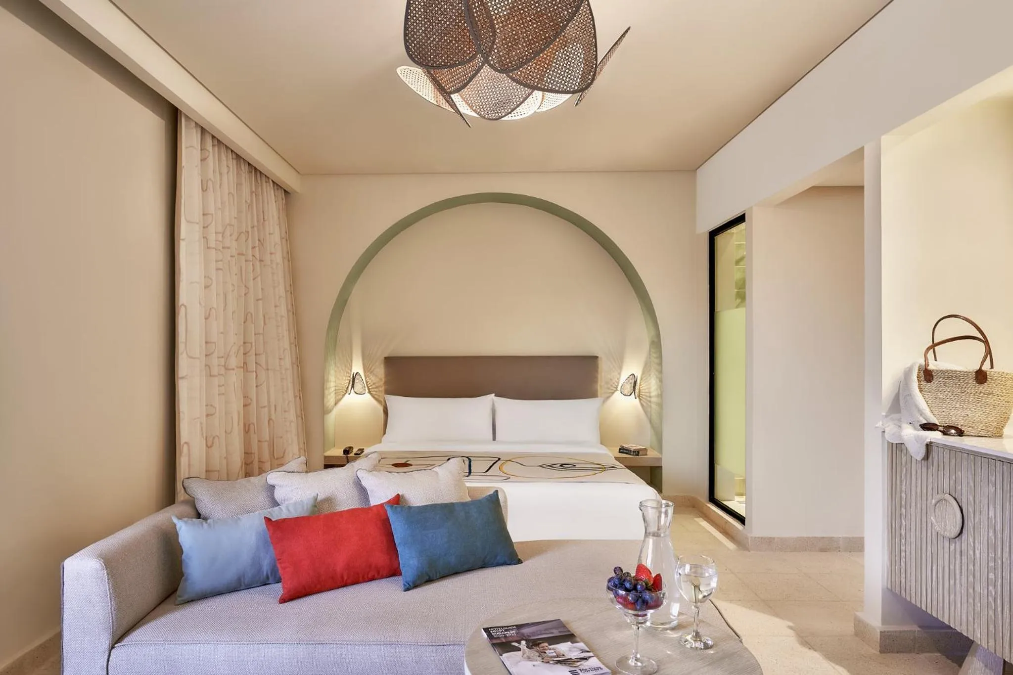 Bed in Three Corners Ocean View El Gouna - Adults Only