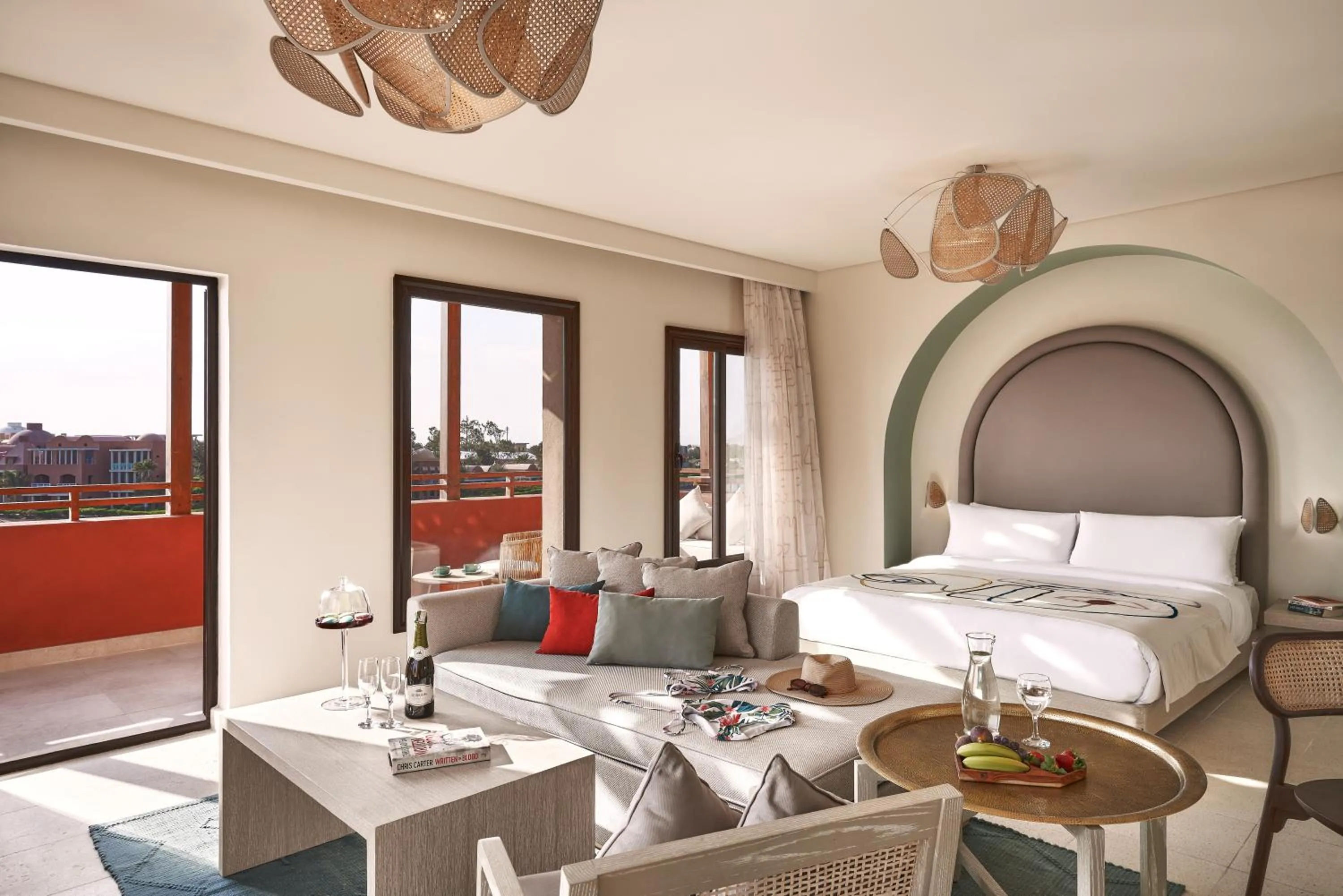 Bedroom, Bed in Three Corners Ocean View El Gouna - Adults Only