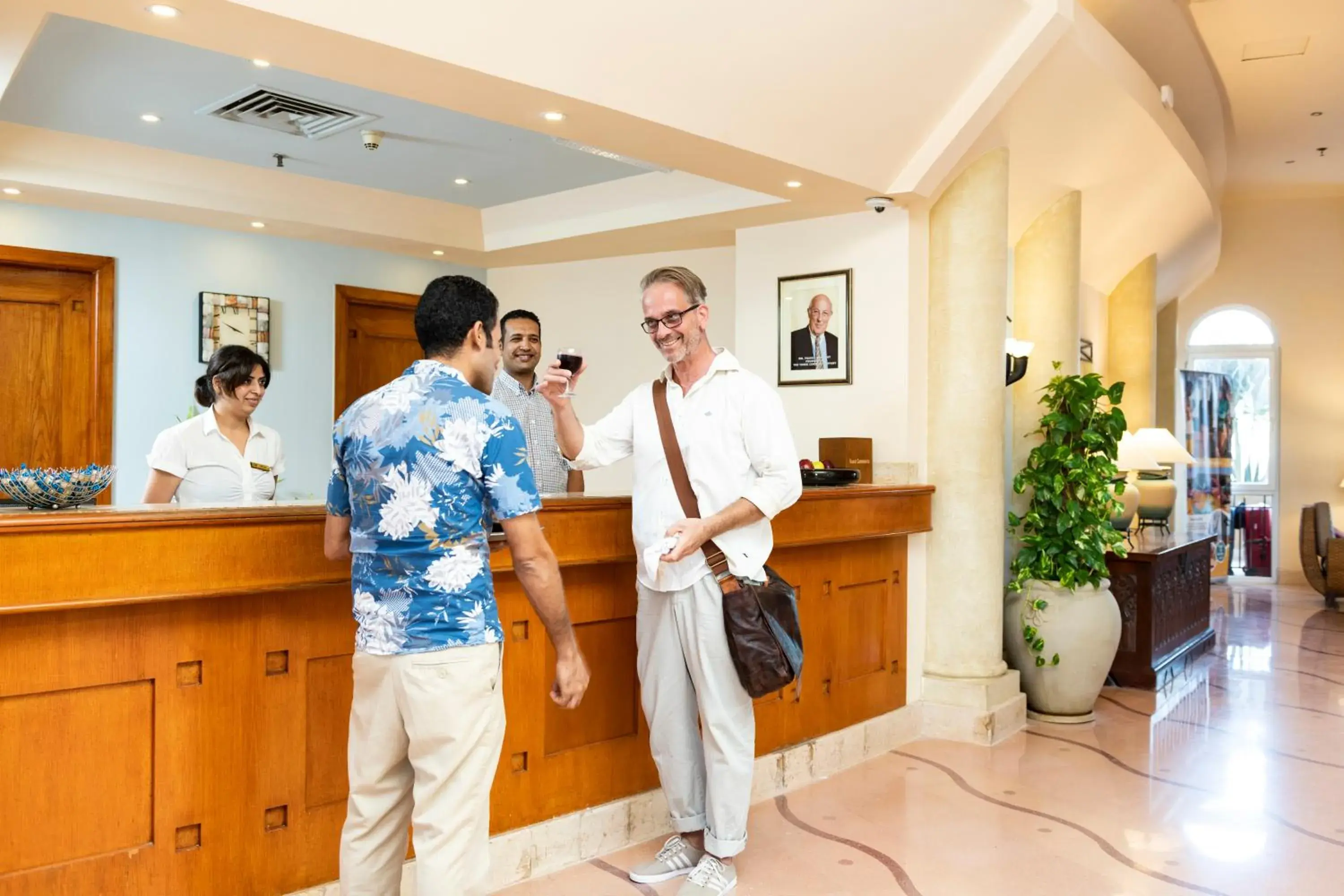Lobby or reception in Three Corners Ocean View El Gouna - Adults Only Lobby or reception in Three Corners Ocean View El Gouna - Adults Only