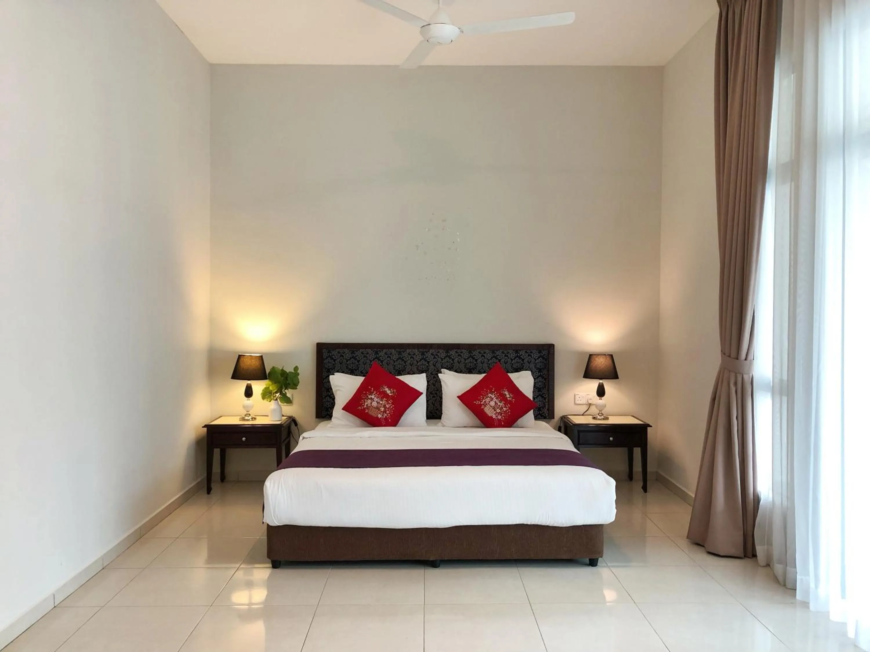Bedroom in The Bliss Malacca