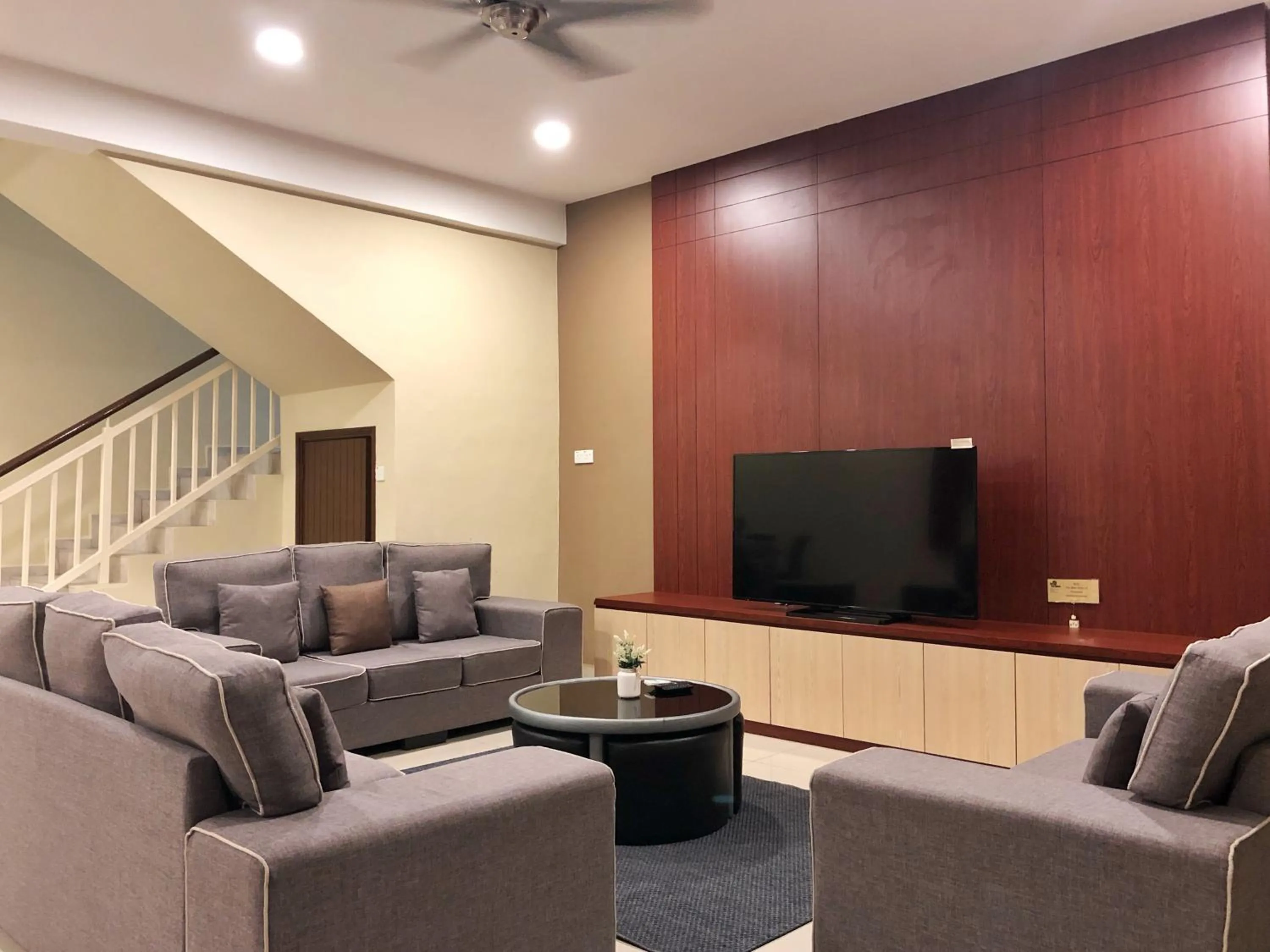 Living room in The Bliss Malacca